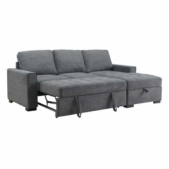 Kendale Sleeper sofa z magazynowy Chaise