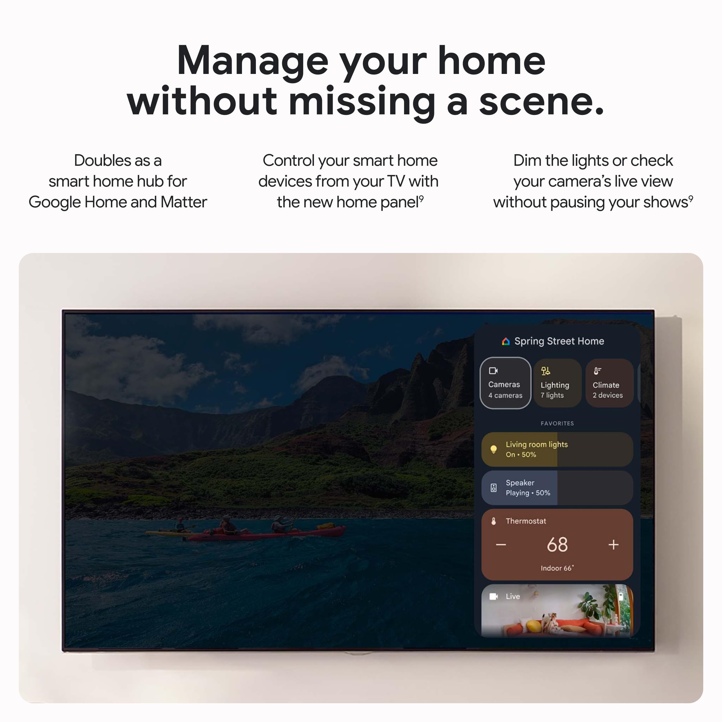 TV Streamer 4K z Fast Streaming i Voice Search zdalny