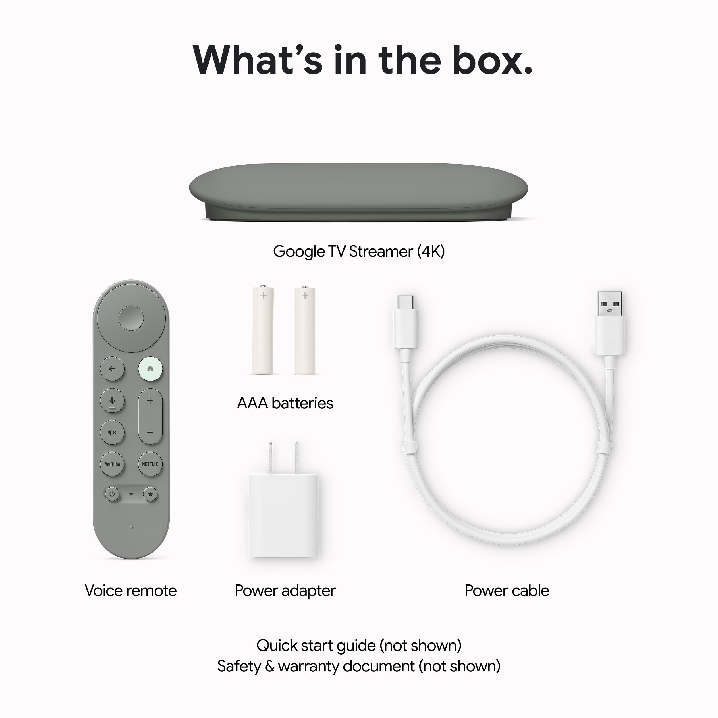 TV Streamer 4K z Fast Streaming i Voice Search zdalny