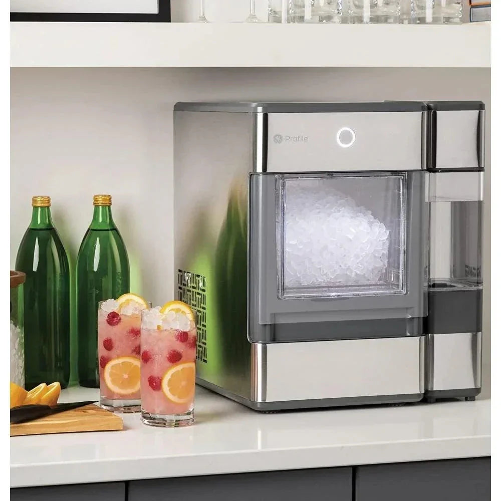 1787517113_bpAOfCa5 Nablatowy Nugget kostkarka do lodu, stal nierdzewna z LED, Bluetooth-enabled, 24 lb/day