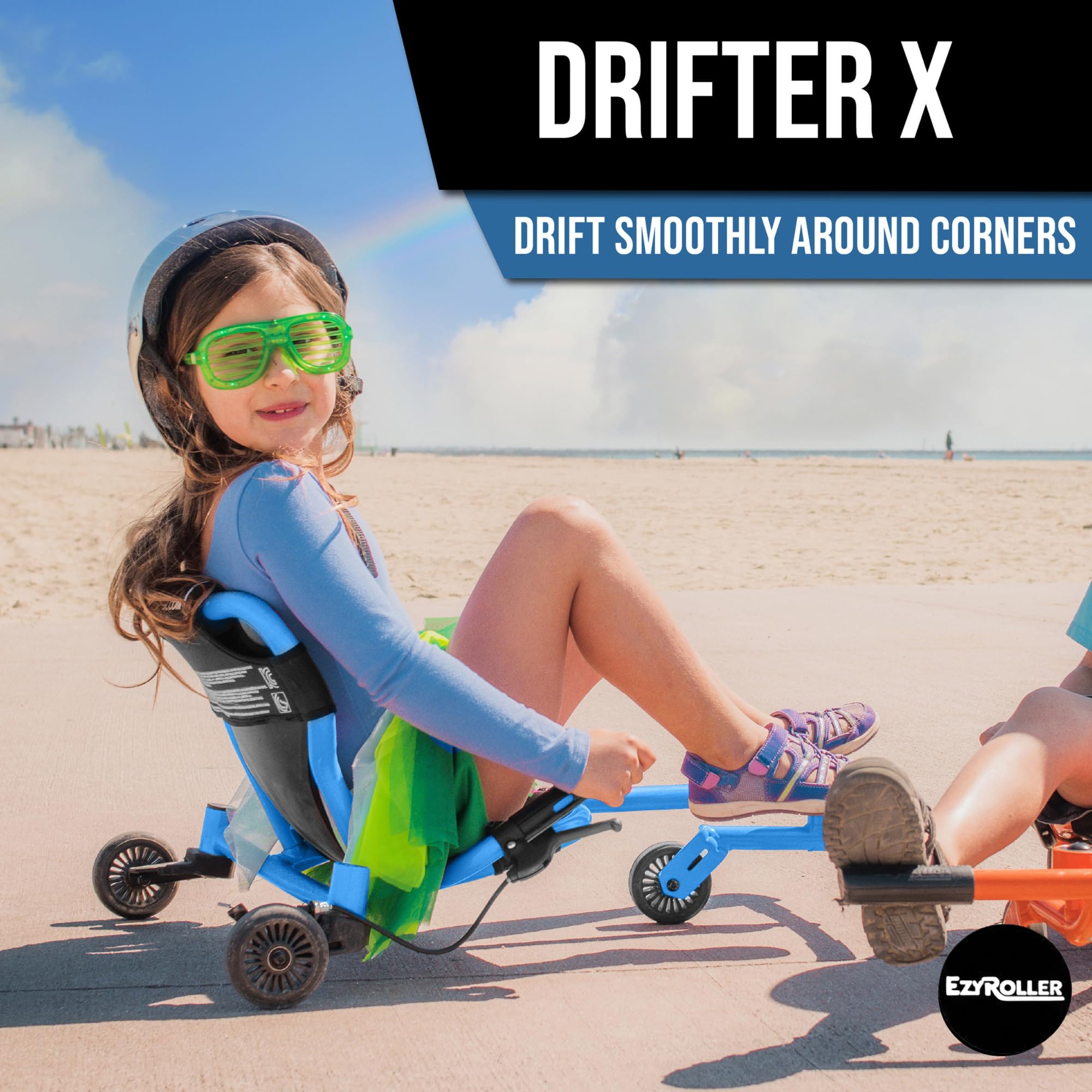 1787518284_Ddzxv4PS Drifter X Ride-on do dla dzieci Toy, Ages 4-12, niebieski