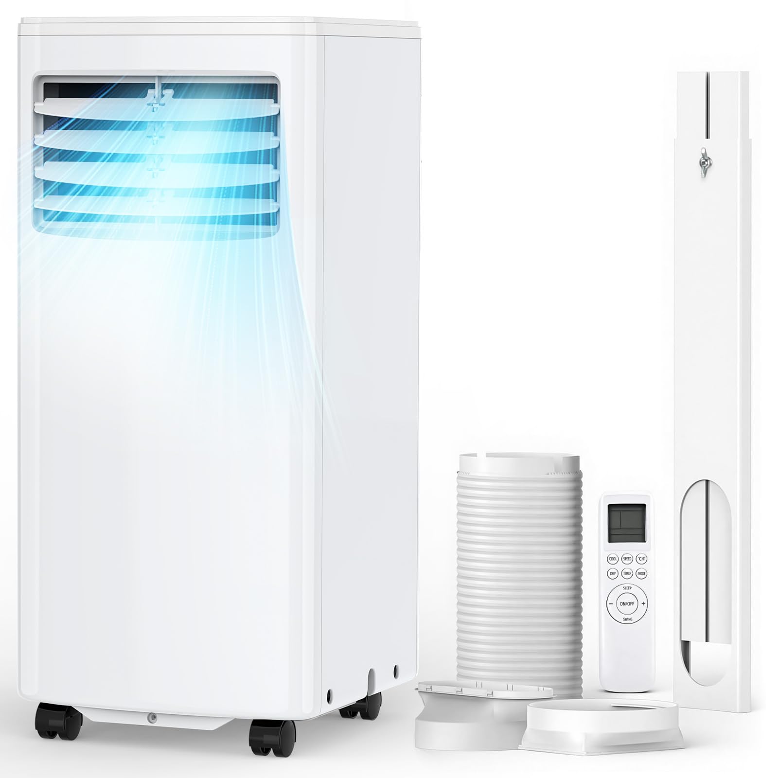 8000 BTU przenośny klimatyzator, 4-in-1 AC Unit