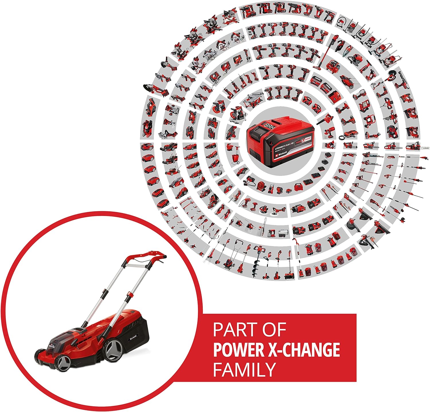 1787519219_LwMH0mX8 Moc X-change Rasarro 36/38 bezprzewodowy Lawnmower z akumulator