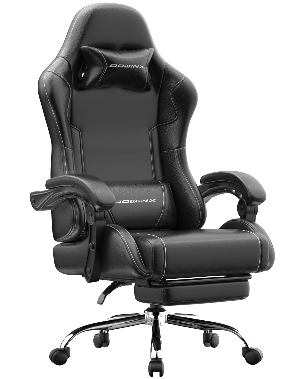 Ergonomiczny fotel gamingowy z Footrest i Massage