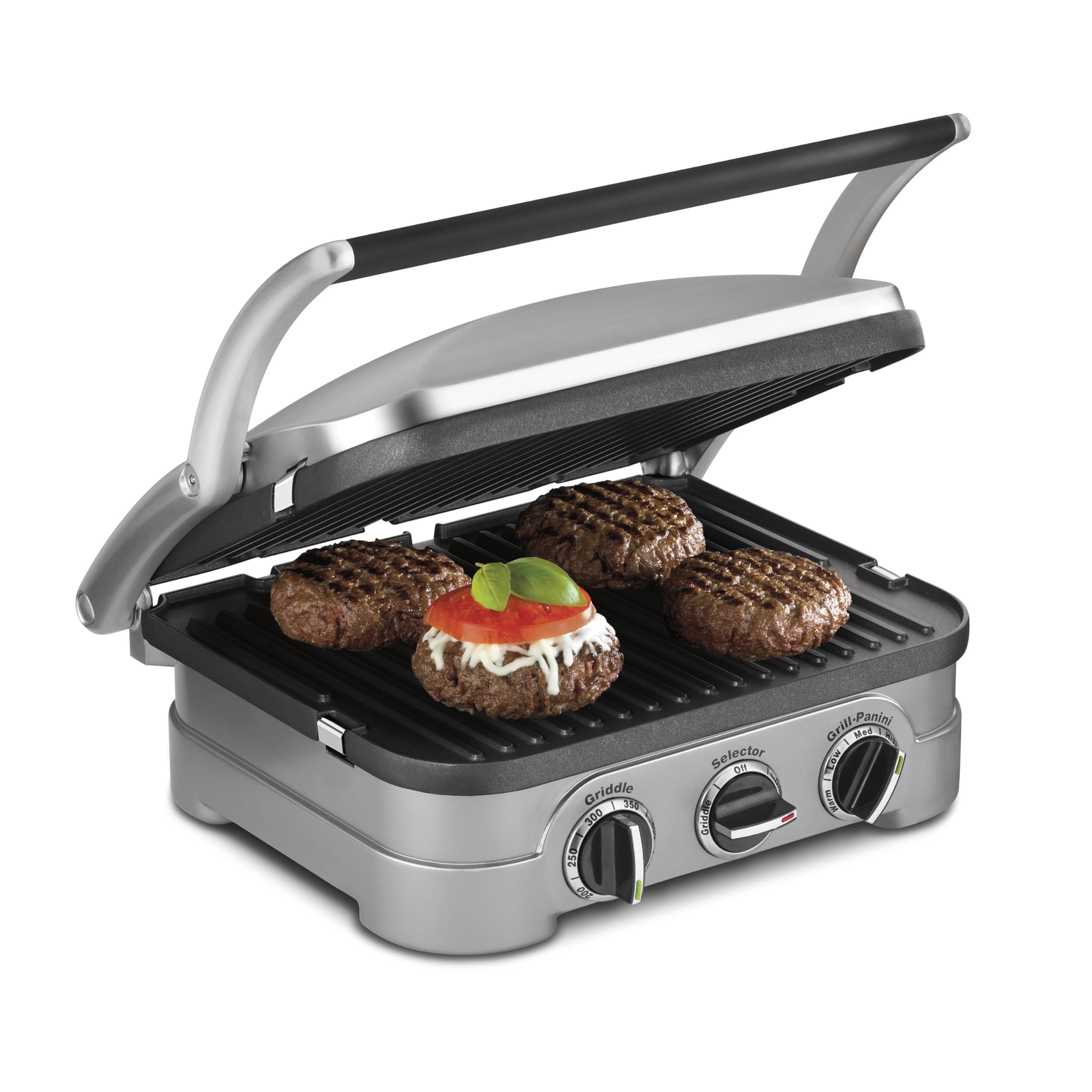 5-in-1 wewnętrzny i Panini Press grill