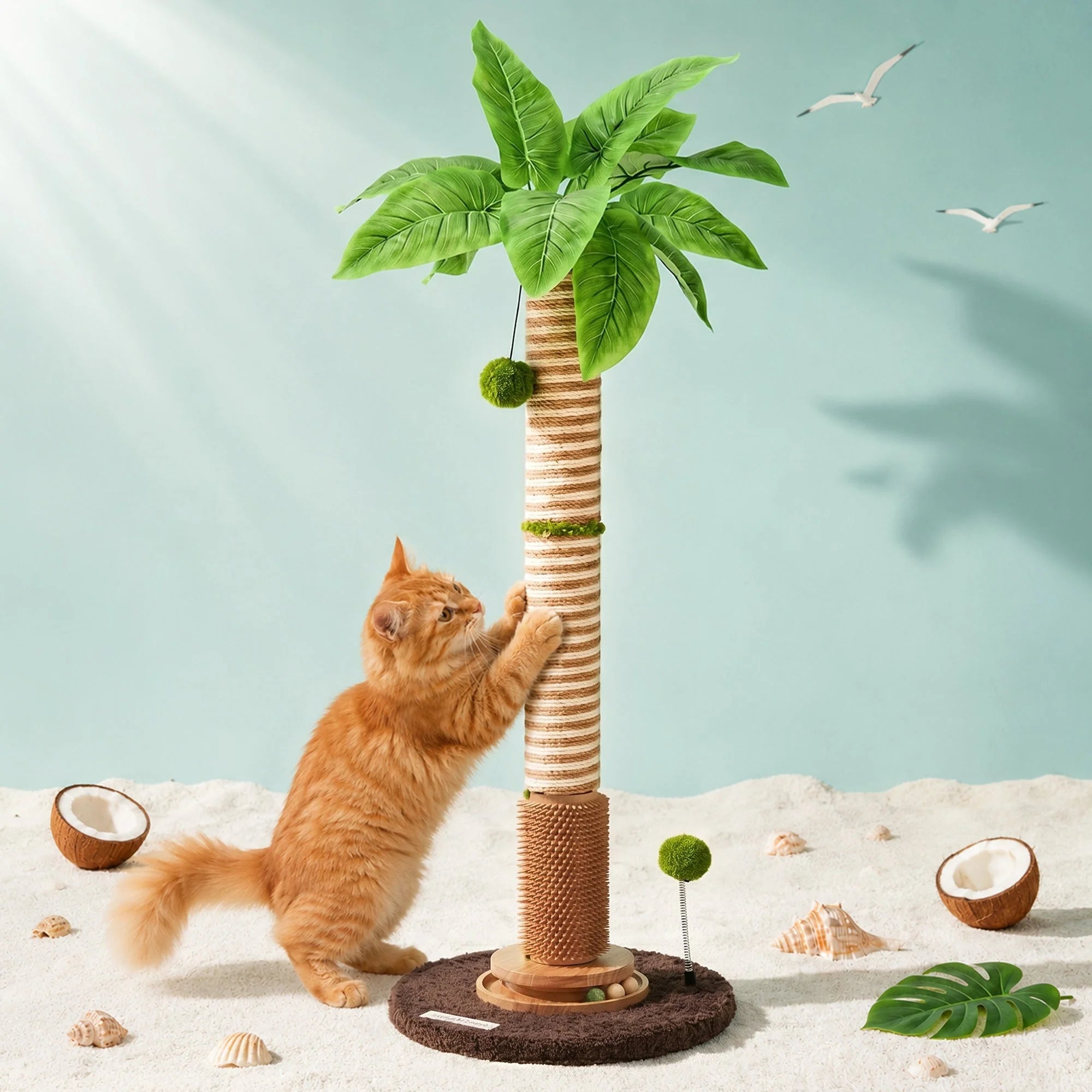 Coconut Palm dla kota Scratching Post