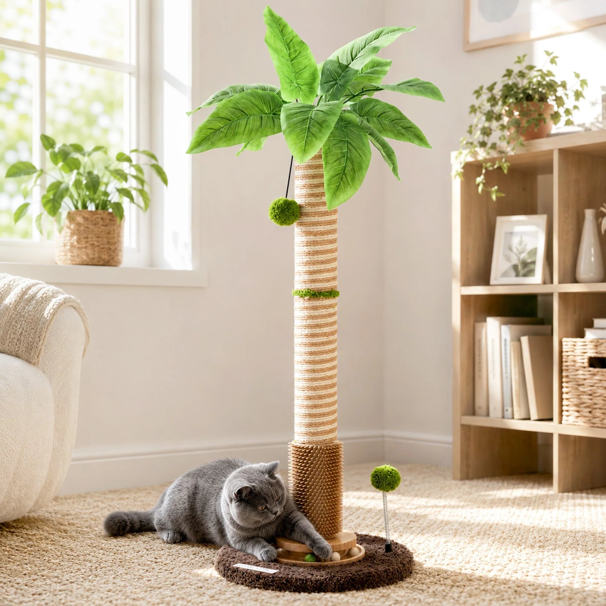 Coconut Palm dla kota Scratching Post