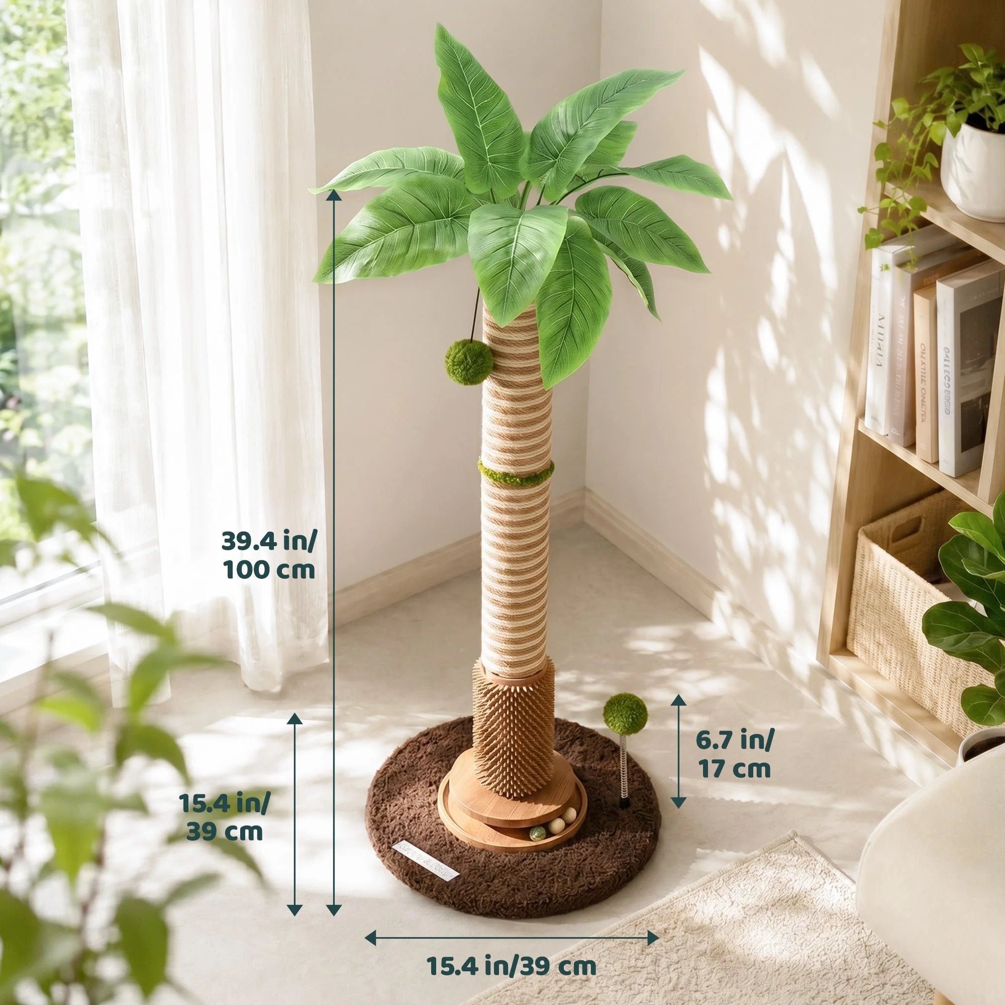 Coconut Palm dla kota Scratching Post
