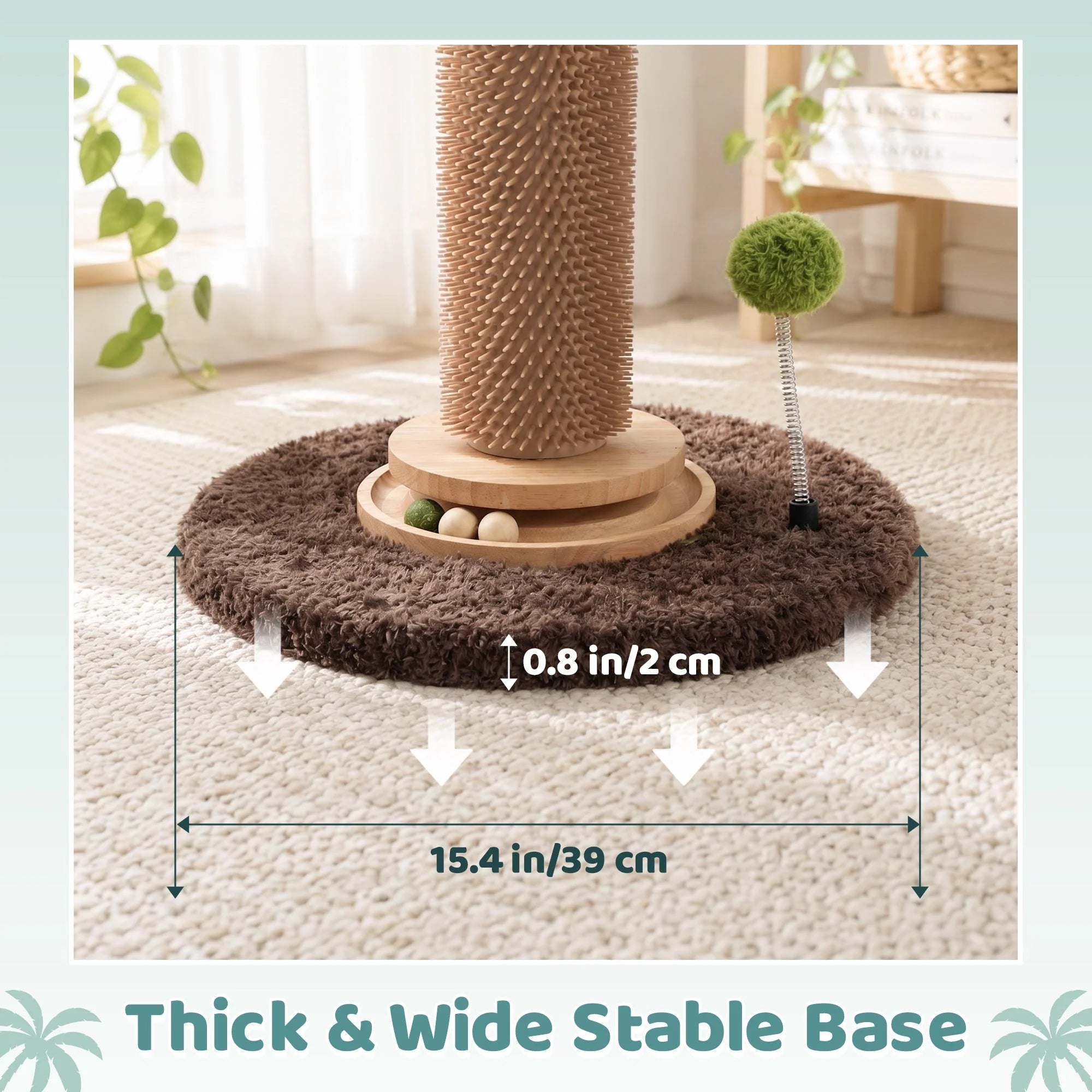 Coconut Palm dla kota Scratching Post