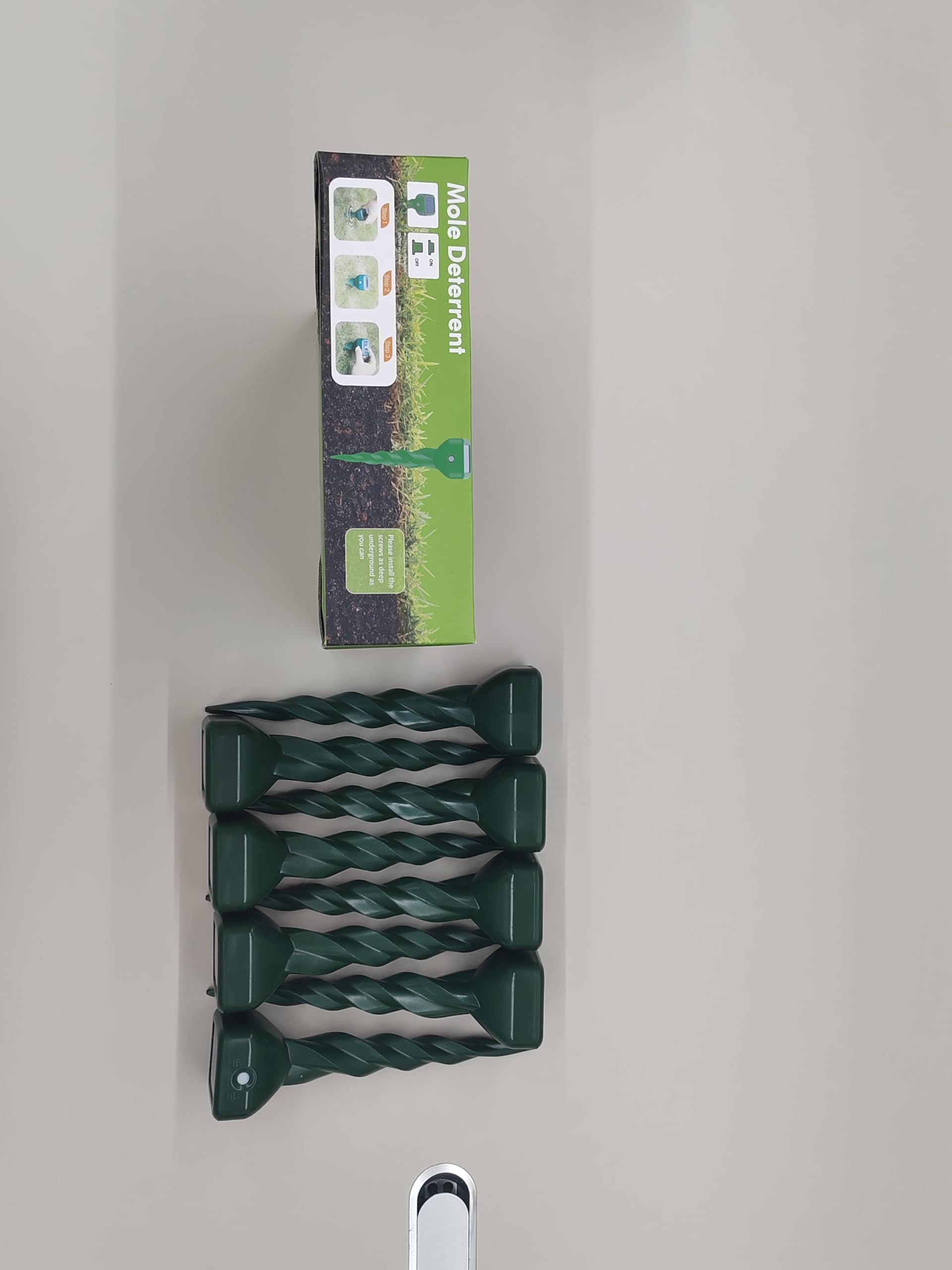 Ultrasonic Animal Repellent, 8 pakiet wodoodporny, Stakes