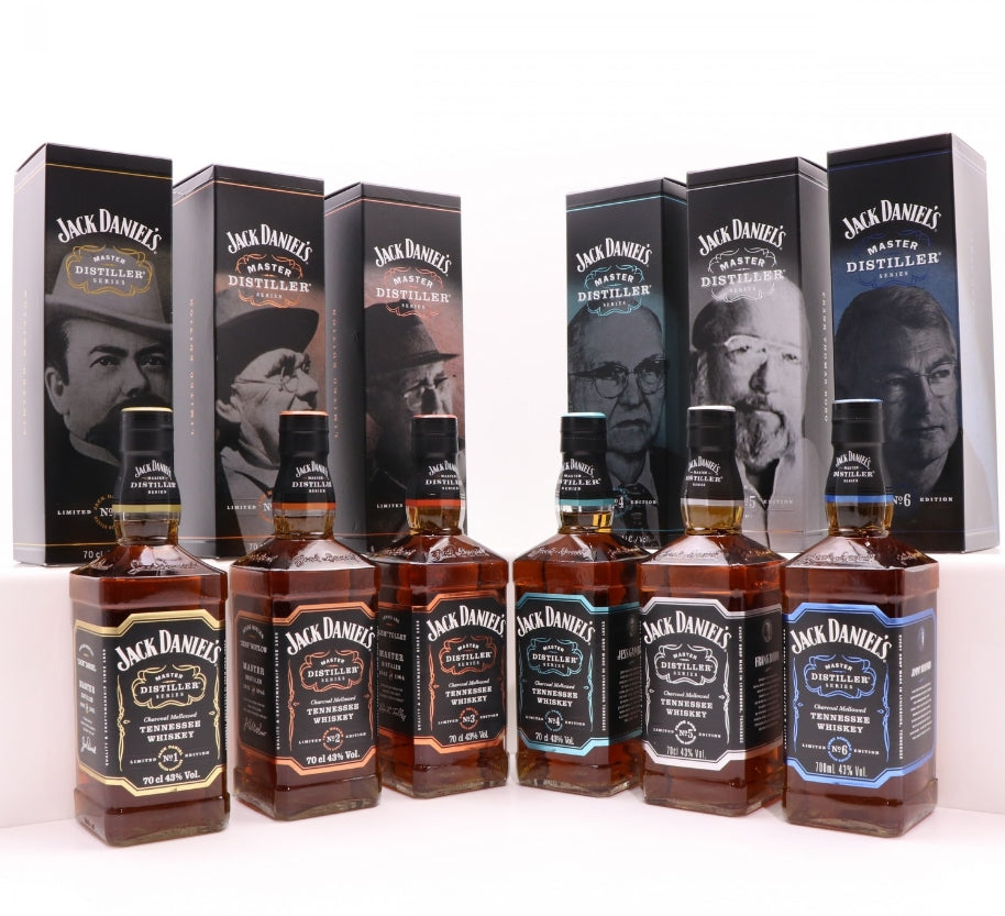 Zestaw, Big Price Cut Jd Master Distiller Collector's, 6 Bottles, Edition 1-6
