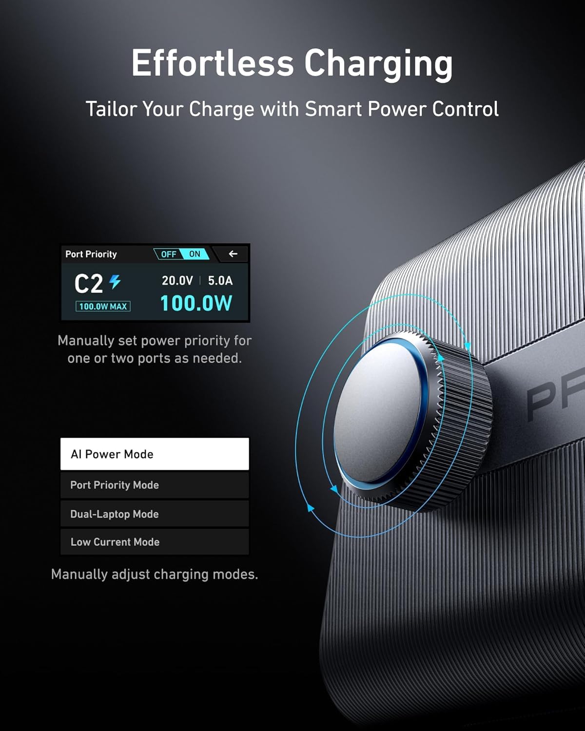 Ładowanie stacja, Prime, 250W 6-Port Gan USB C ładowarka