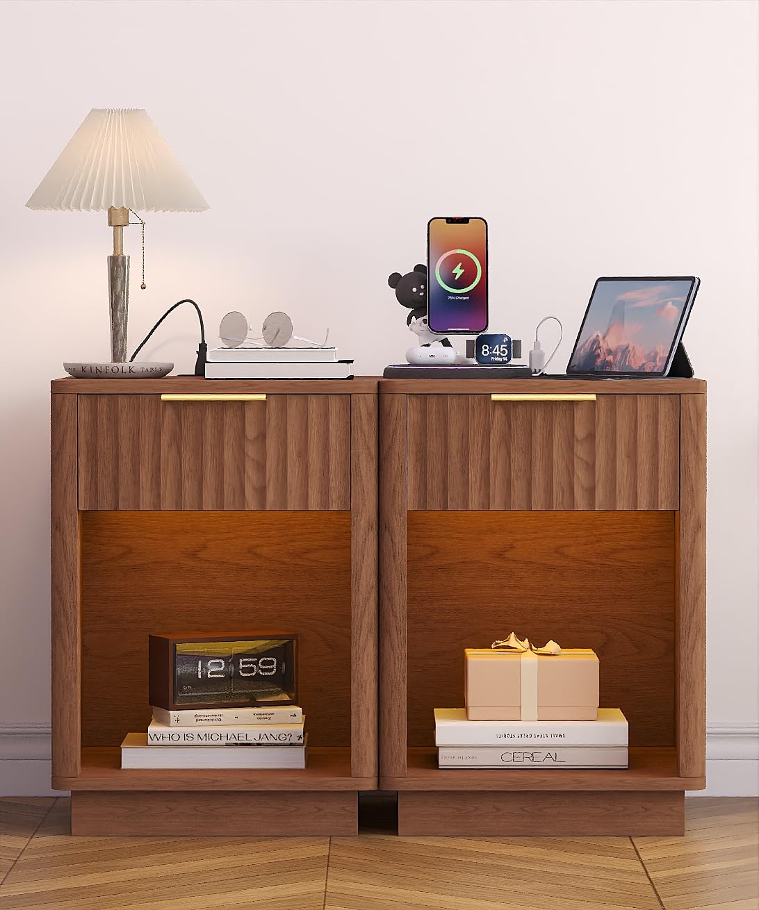 1787526457_IGiBrSGP Fluted Nightstands zestaw z ładowanie stacja i lampa LED
