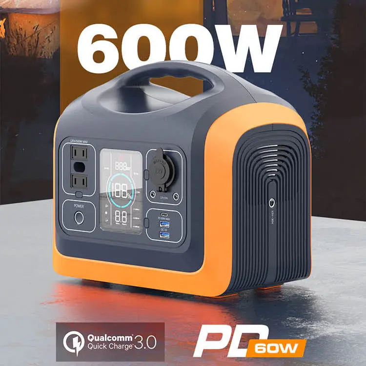600W przenośny słoneczny moc stacja z panel słoneczny 2