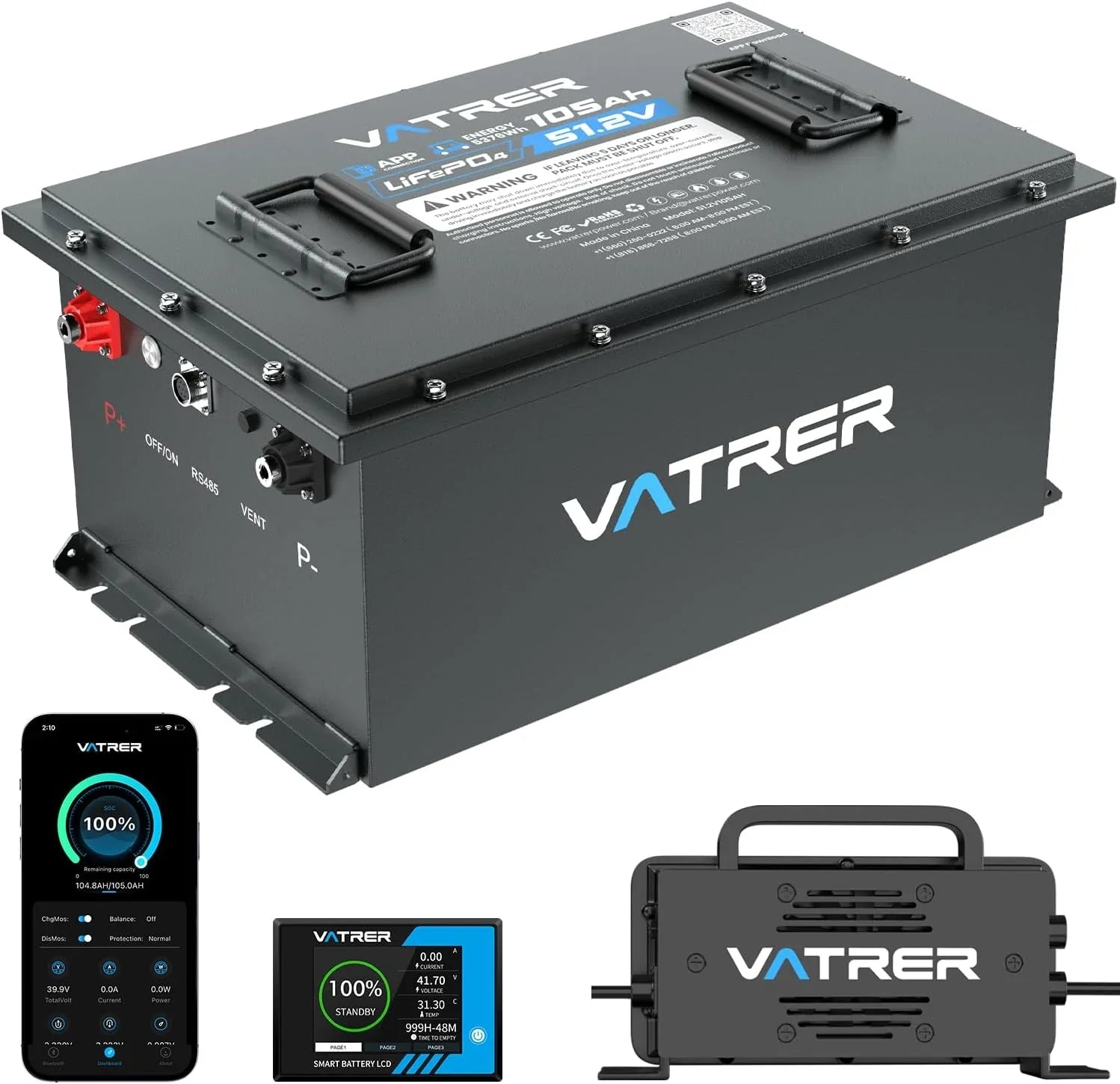 1787527740_aHXhI6HD 48V 105Ah Lithium akumulator, smart Bms, Touch monitor, App