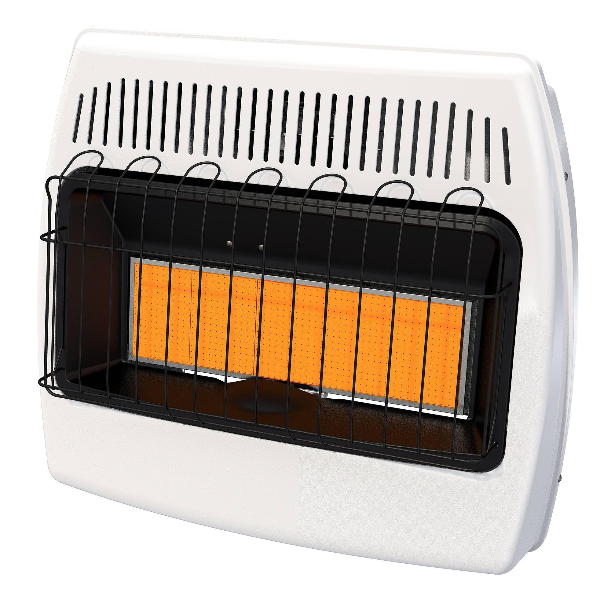 30,000 Liquid propanowy Infrared Vent Free ściana