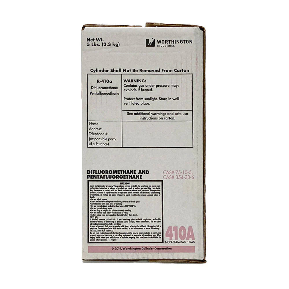R-410a Refrigerant 5 lb