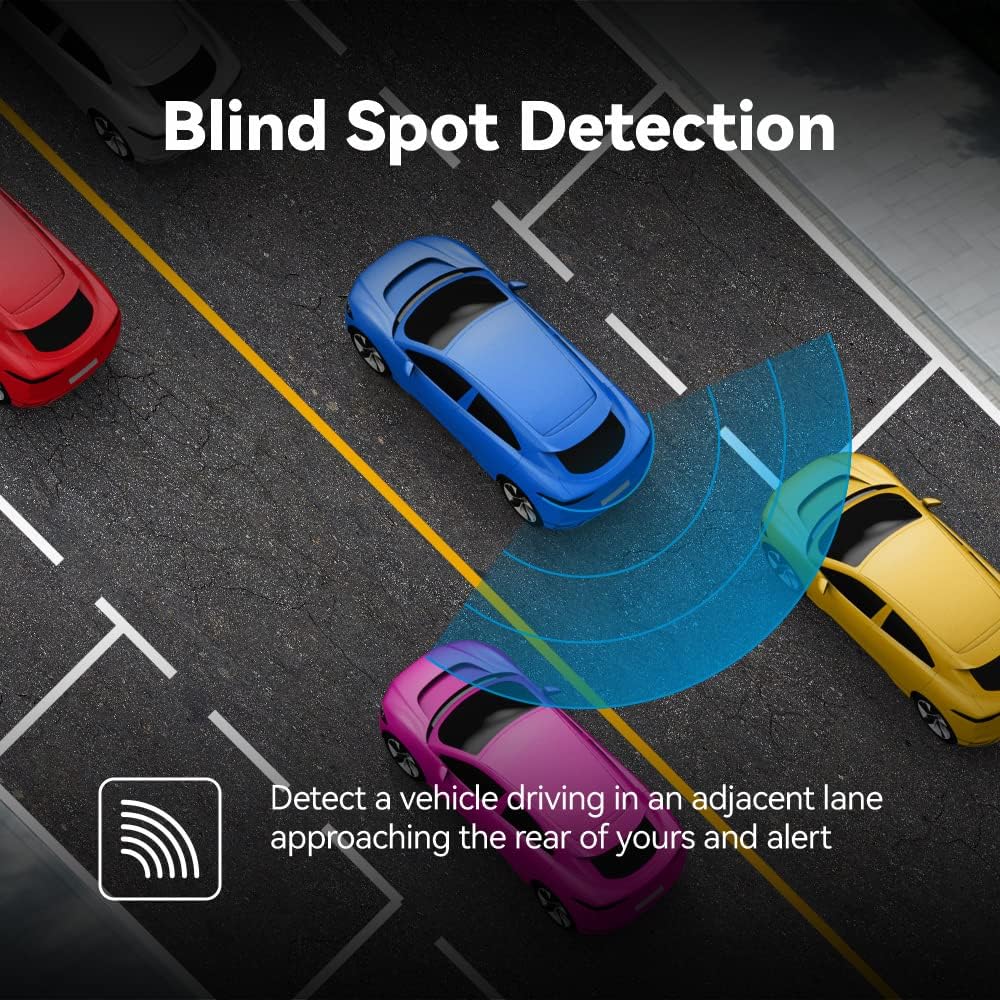 P12 Pro 4K Mirror Dash kamera z Night Vision