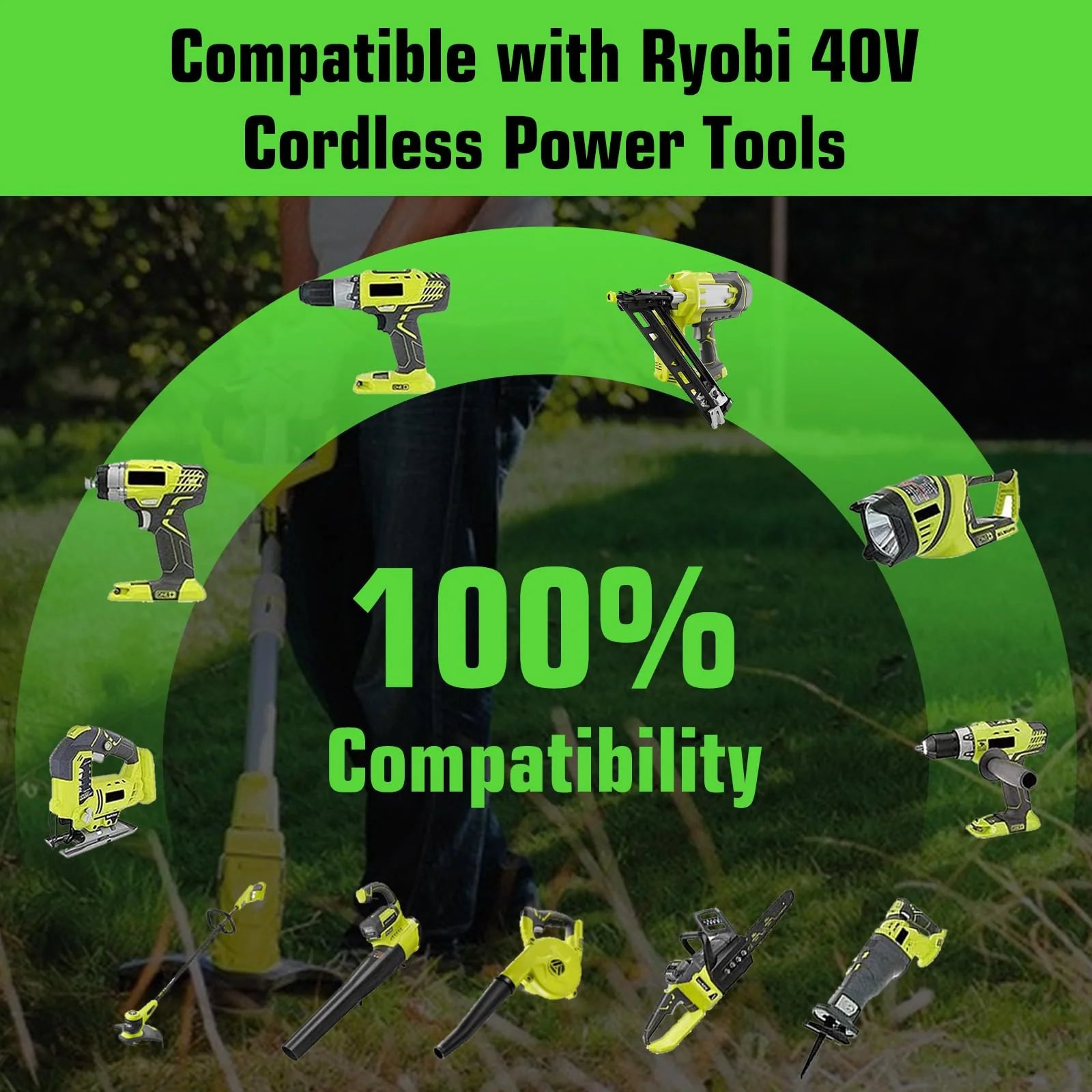 Bat 7500mAh 40V Lithium Ion zamienny akumulator
