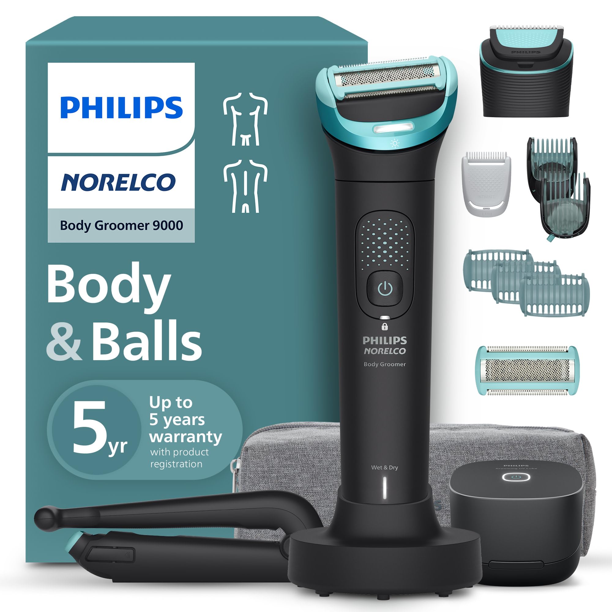 Korpus Groomer 9000 seria, wodoodporny podkaszarka