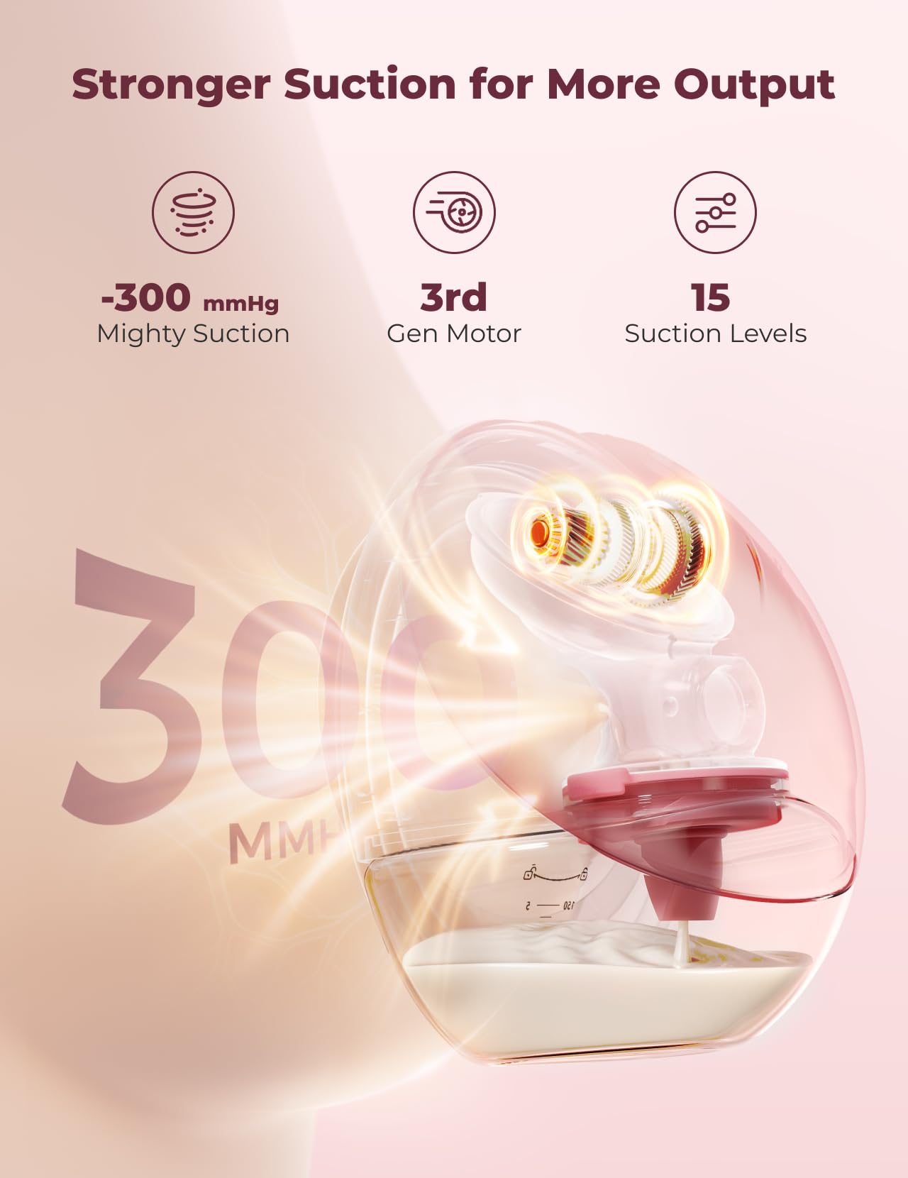 Pompa, Breast, Hands-free mobilny Flow, M9 Discreet 2 pakiet