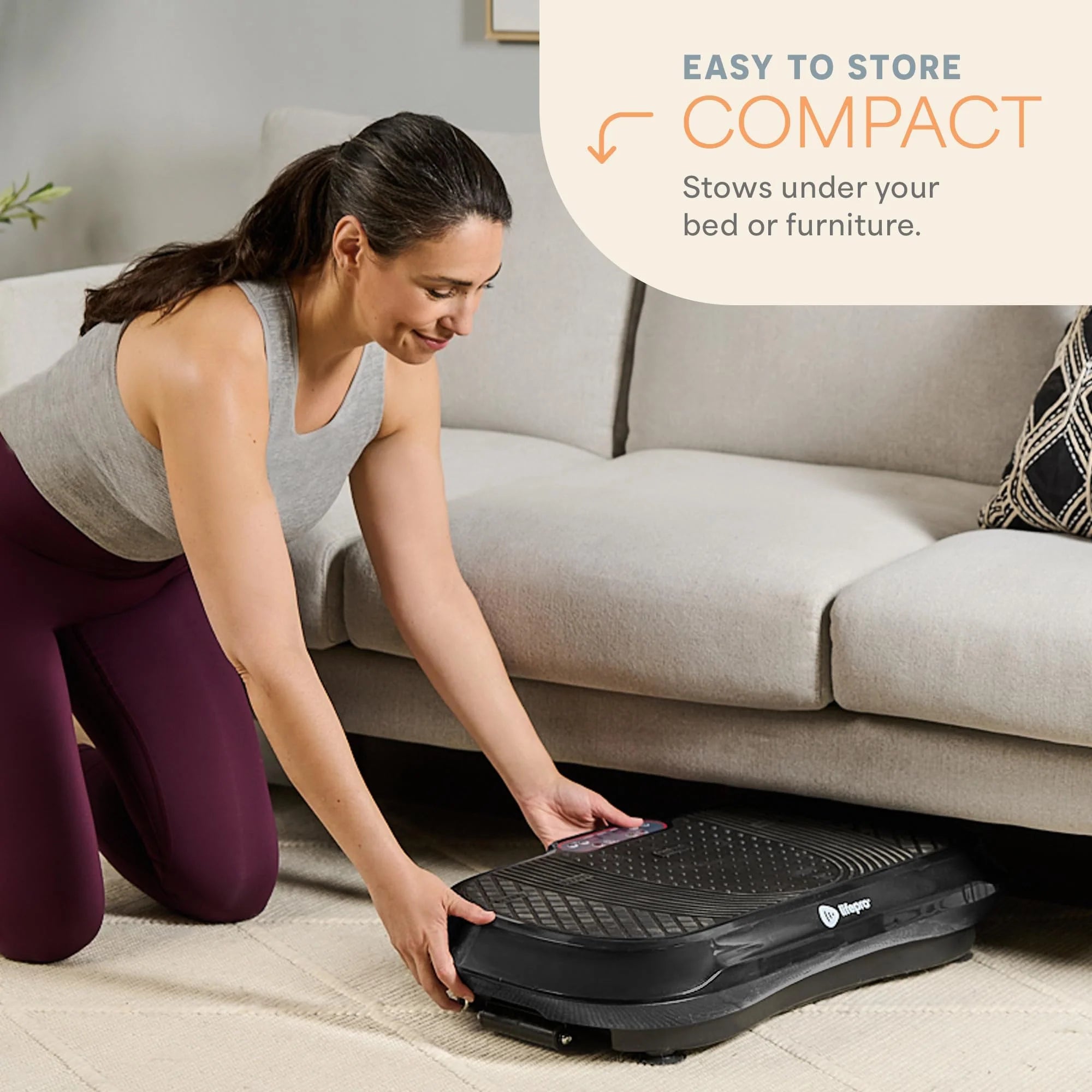 Vibration Plate do Lymphatic Drainage i Workout