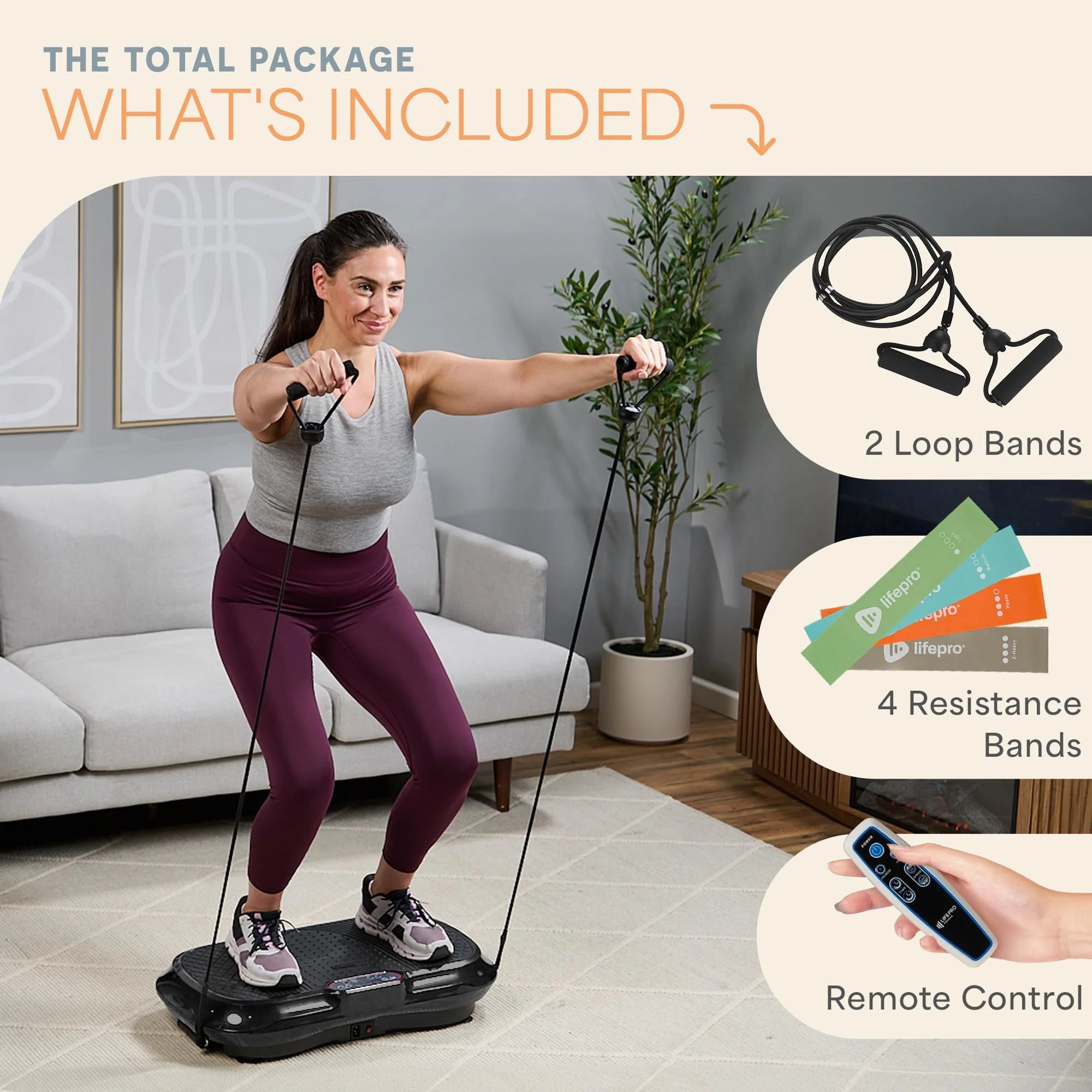Vibration Plate do Lymphatic Drainage i Workout