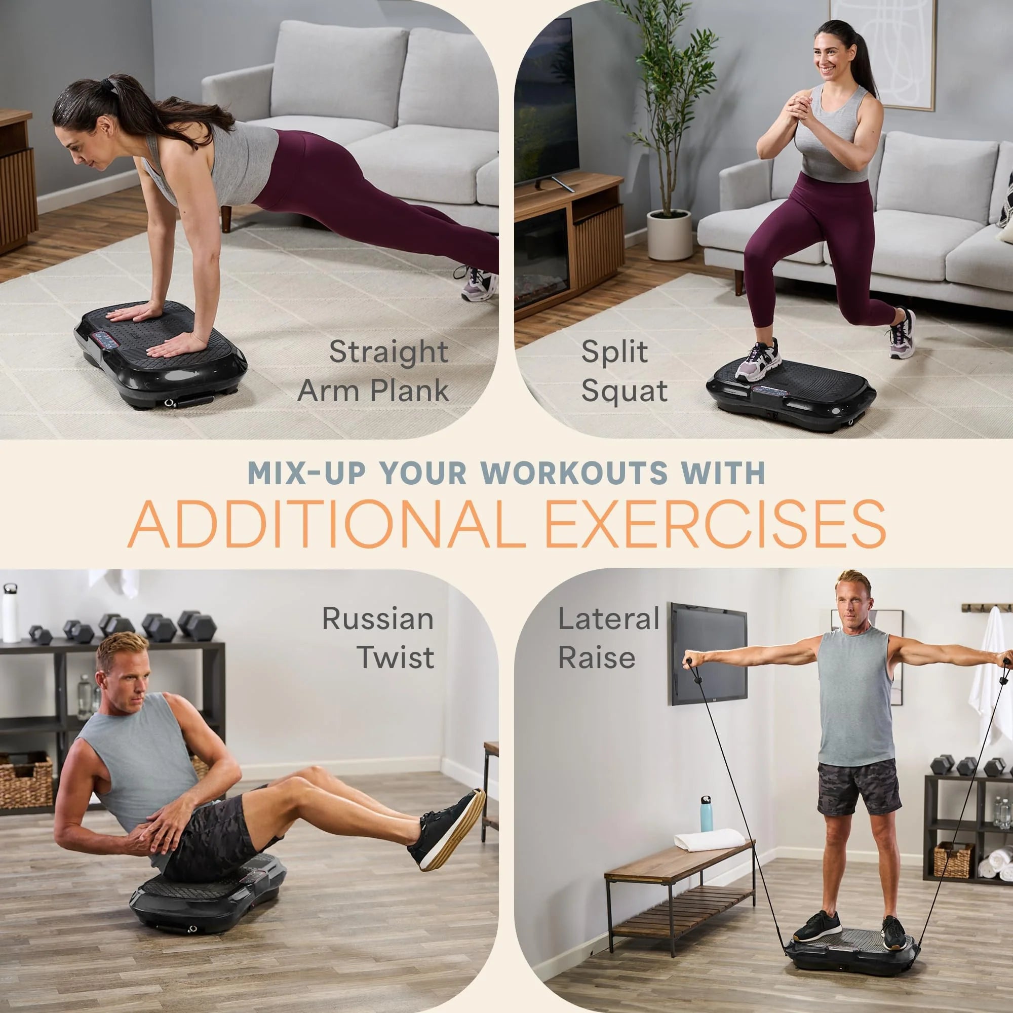 Vibration Plate do Lymphatic Drainage i Workout