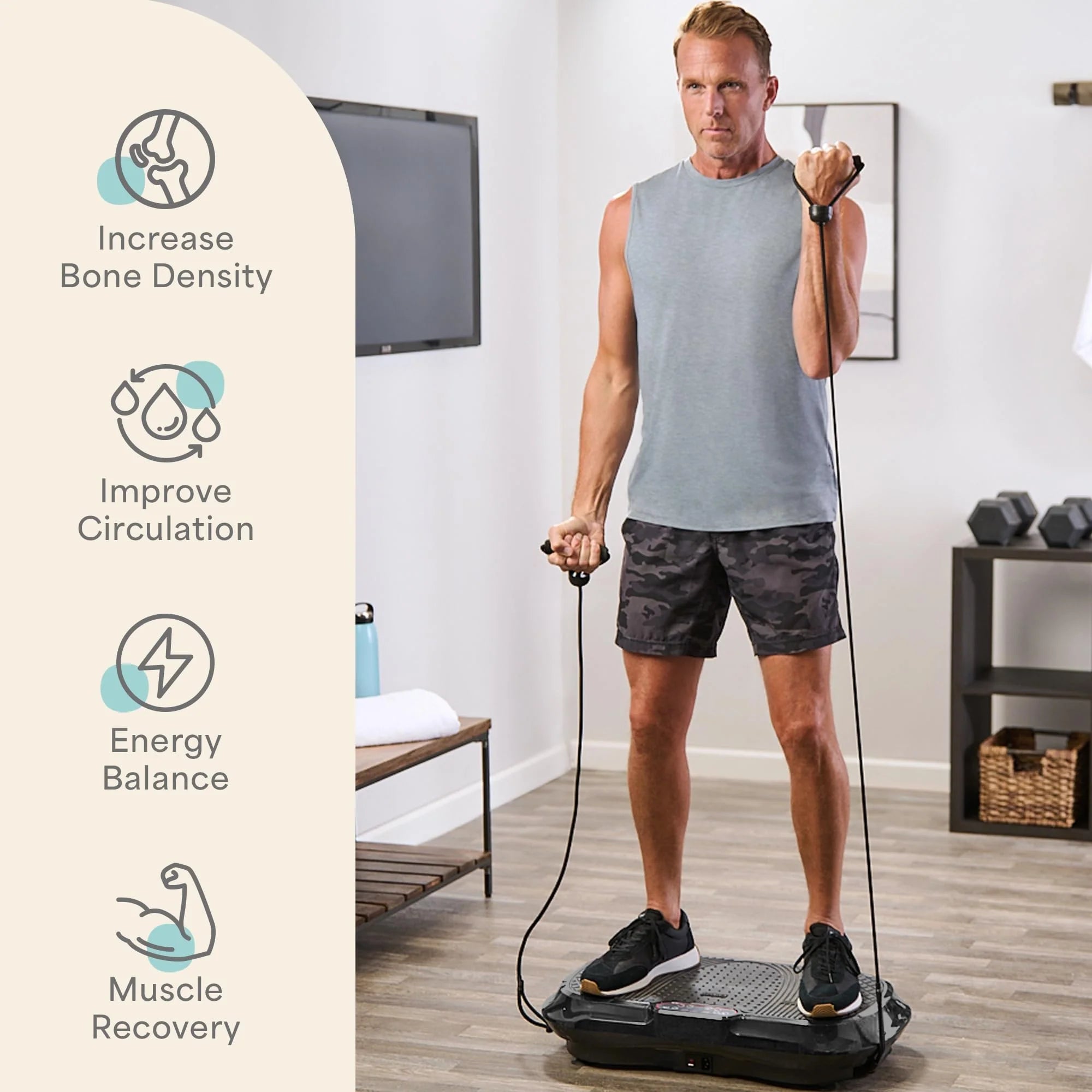 Vibration Plate do Lymphatic Drainage i Workout