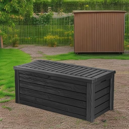 Westwood 150 galon zewnętrzny magazynowy skrzynka, ciemny szary