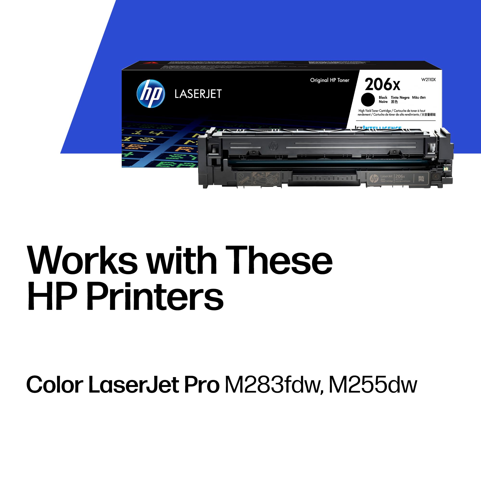206X czarny High-yield toner wkład, do Pro