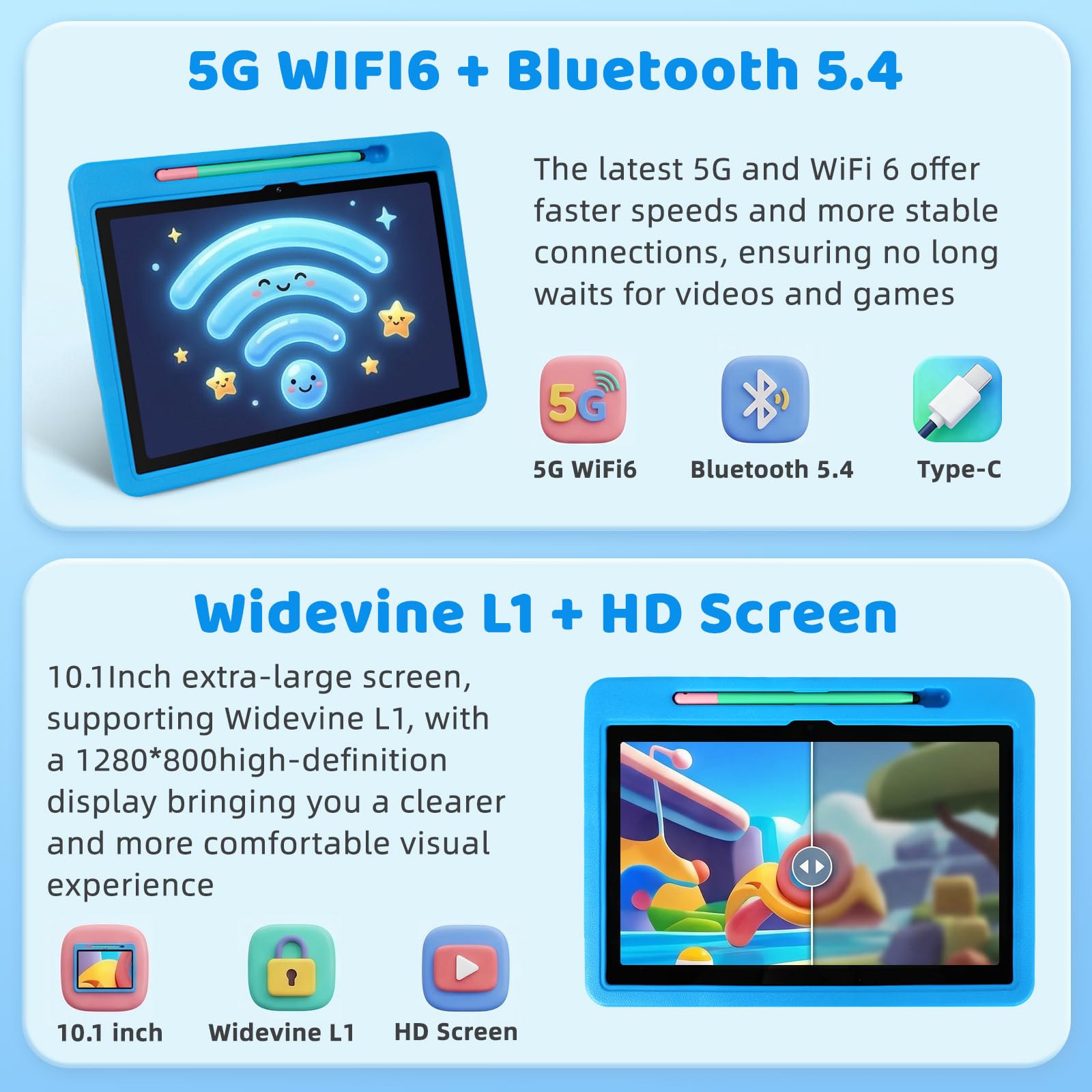 10 tablet dla dzieci z kontrola rodzicielska