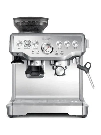 Espresso Machine - Barista Express BES870XL - Brushed Stainless Steel, Manual, Built-in Grinder, 67 Oz Water Tank