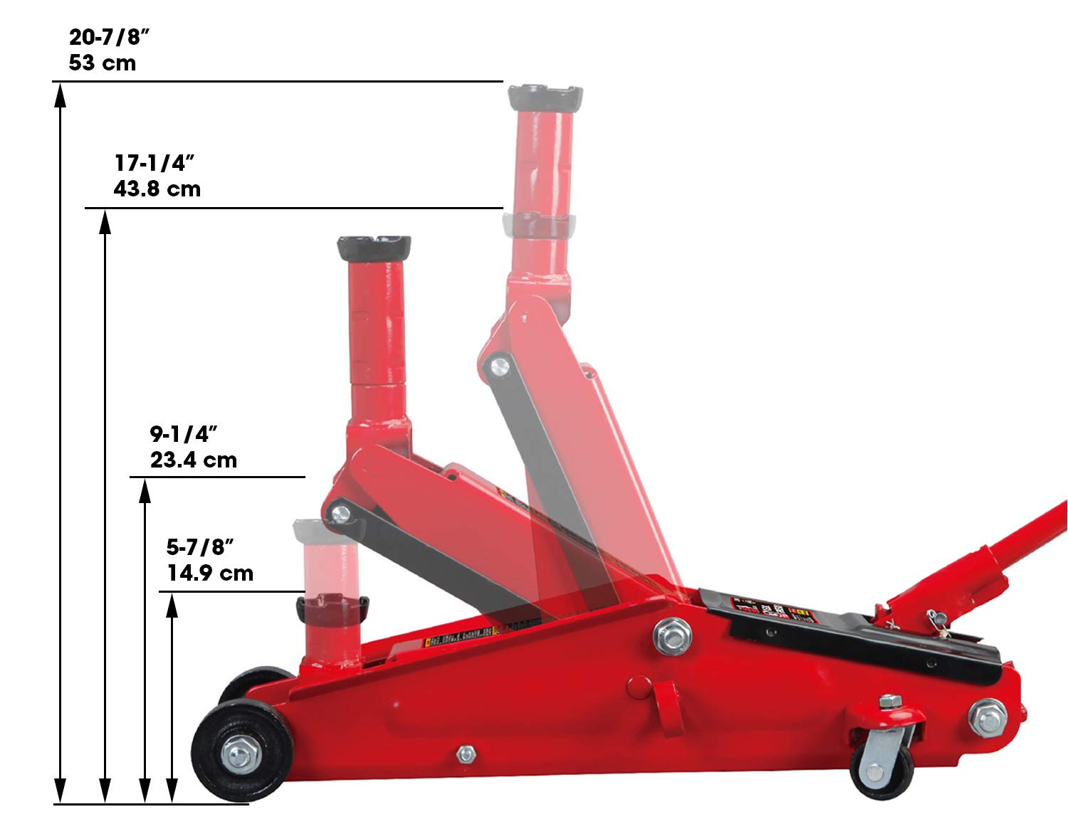1787580984_kexuME14 T83006 3 tona hydrauliczny podnośnik warsztatowy, czerwony
