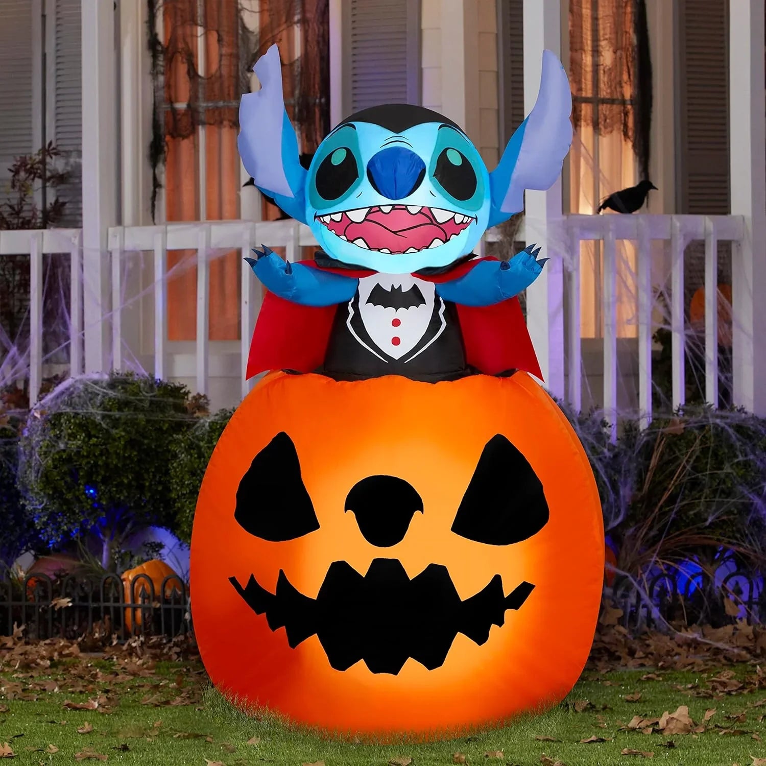 1787585505_iwmZzCXc Animated Vampire Stitch Pumpkin Halloween ogrodowy Decoration