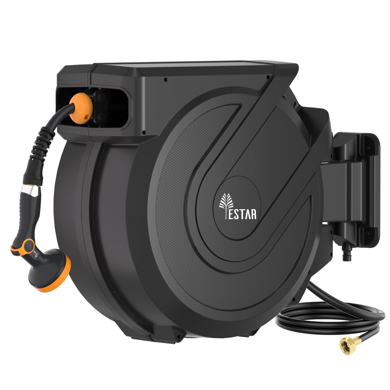 Ogrodowy wąż Reel, Retractable, 100ft z 10-Function Nozzle