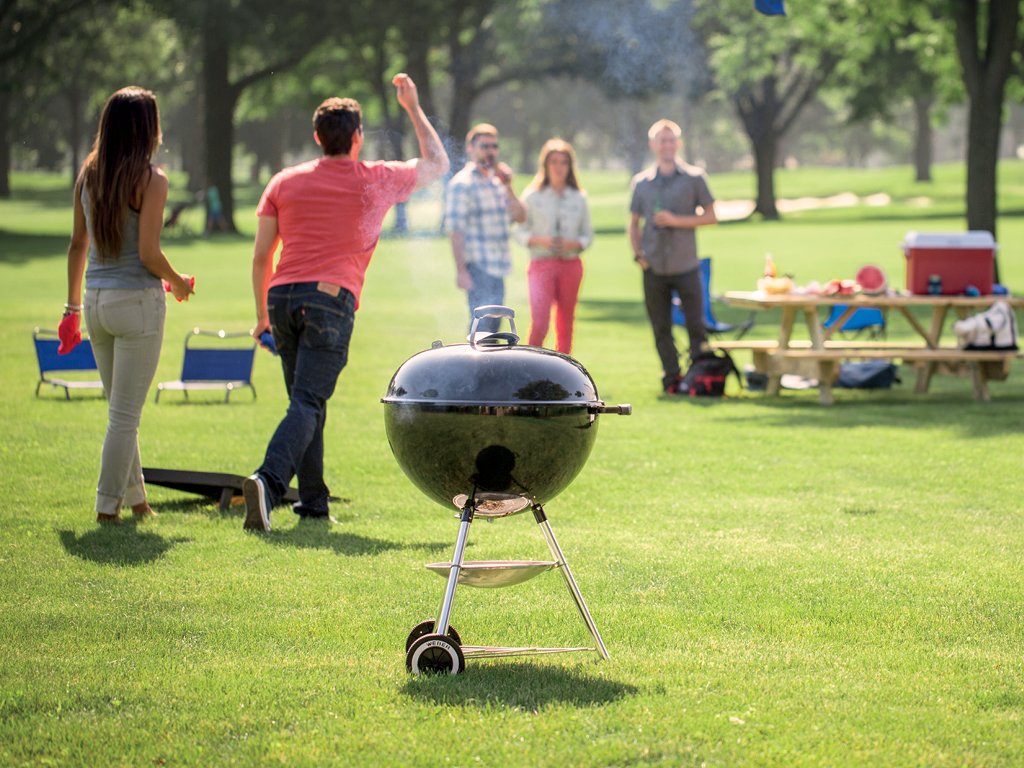 1787588447_4kMn4xmW Charcoal grill, oryginalny Kettle, 22-cali czarny
