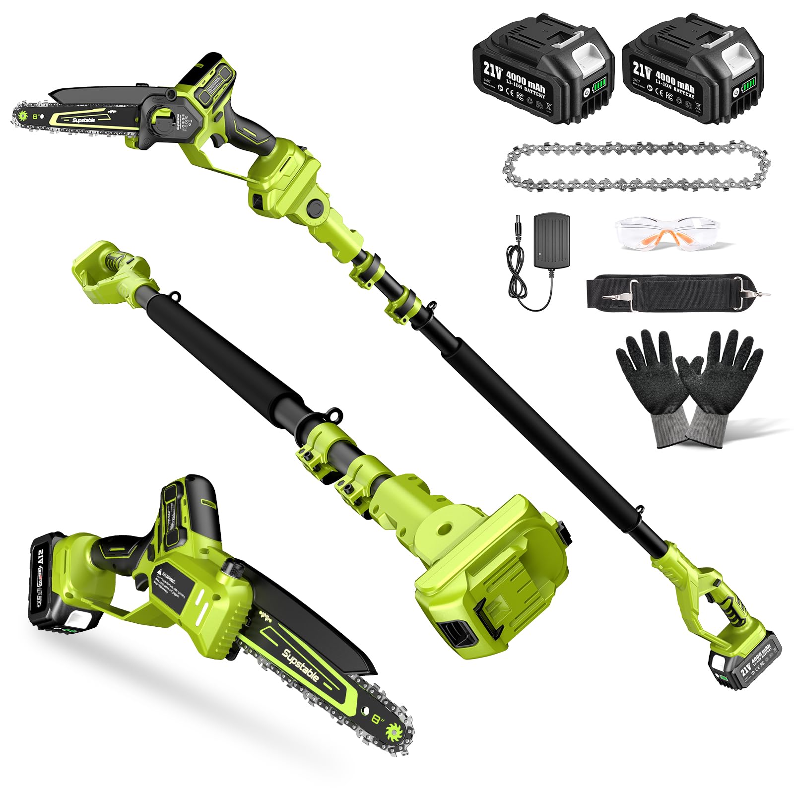 Elektryczny Pole pila 8 mini pila lancuchowa z 16ft Reach