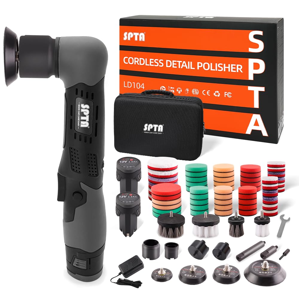 Bezprzewodowy mini Polisher, 12V Multi Surface zestaw