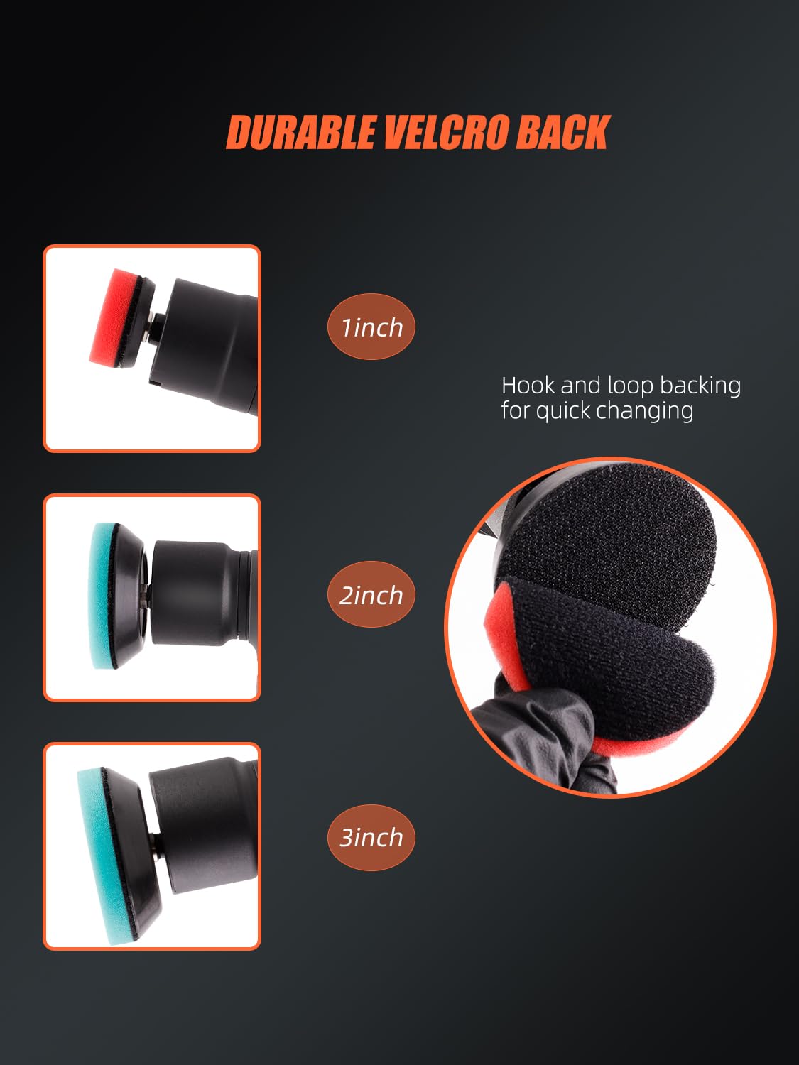 Bezprzewodowy mini Polisher, 12V Multi Surface zestaw