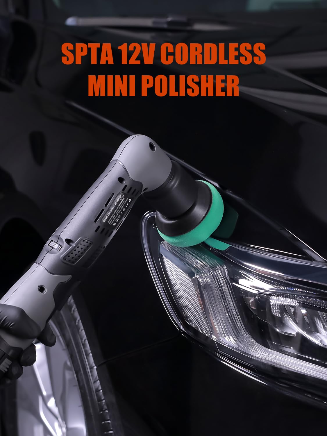 Bezprzewodowy mini Polisher, 12V Multi Surface zestaw
