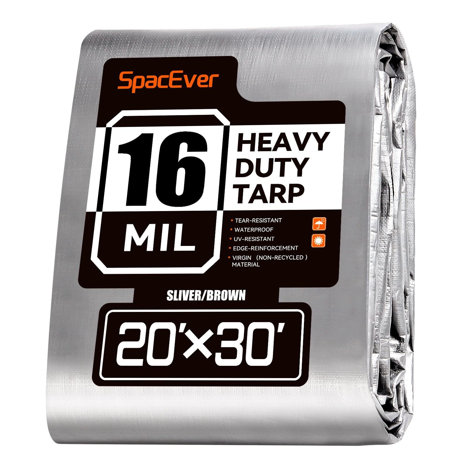 1787591645_U9smkafz 20 X 30 ft wodoodporny Tarp z wzmocniony UV odporny