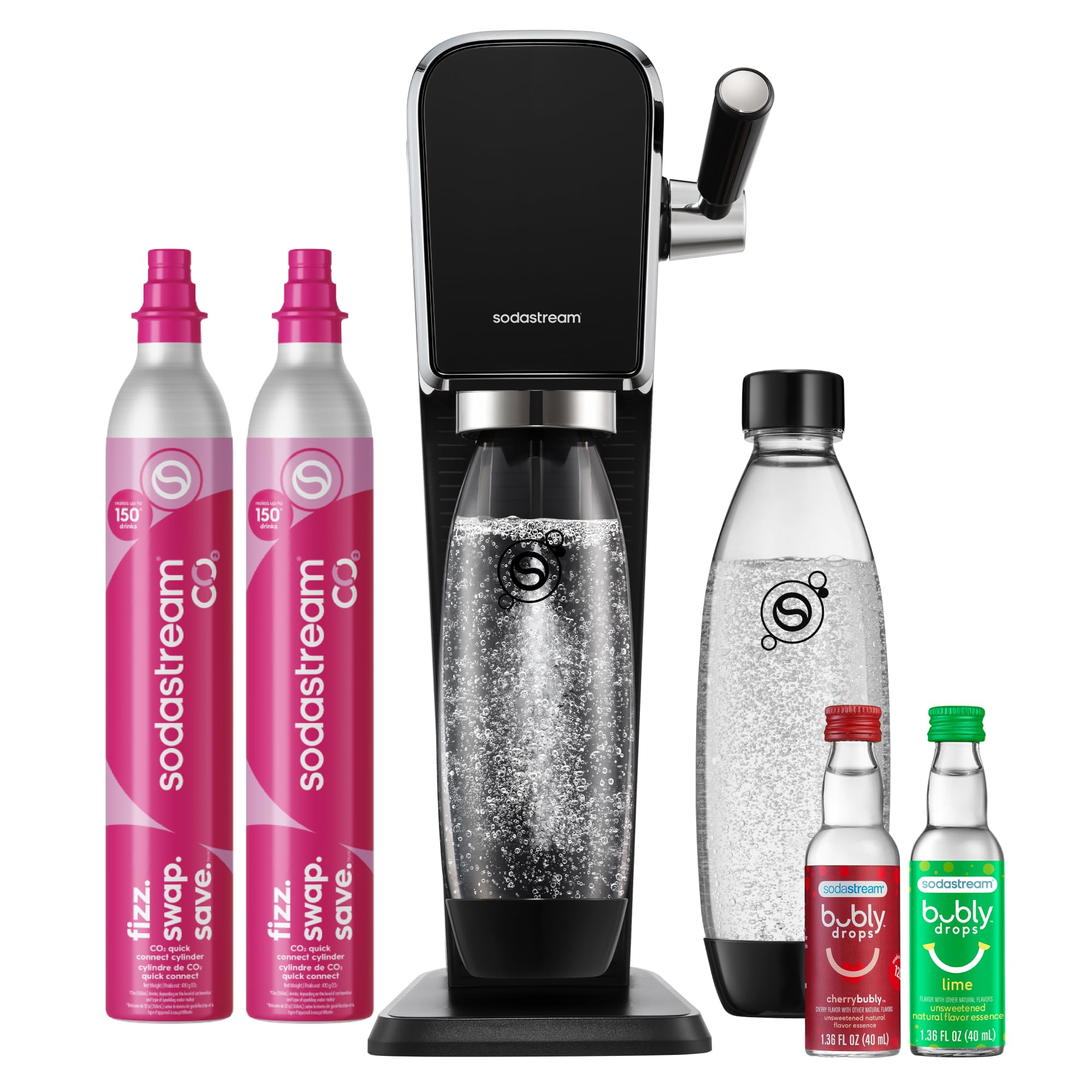 Sparkling wody Maker zestaw Art z CO2 Cylinders