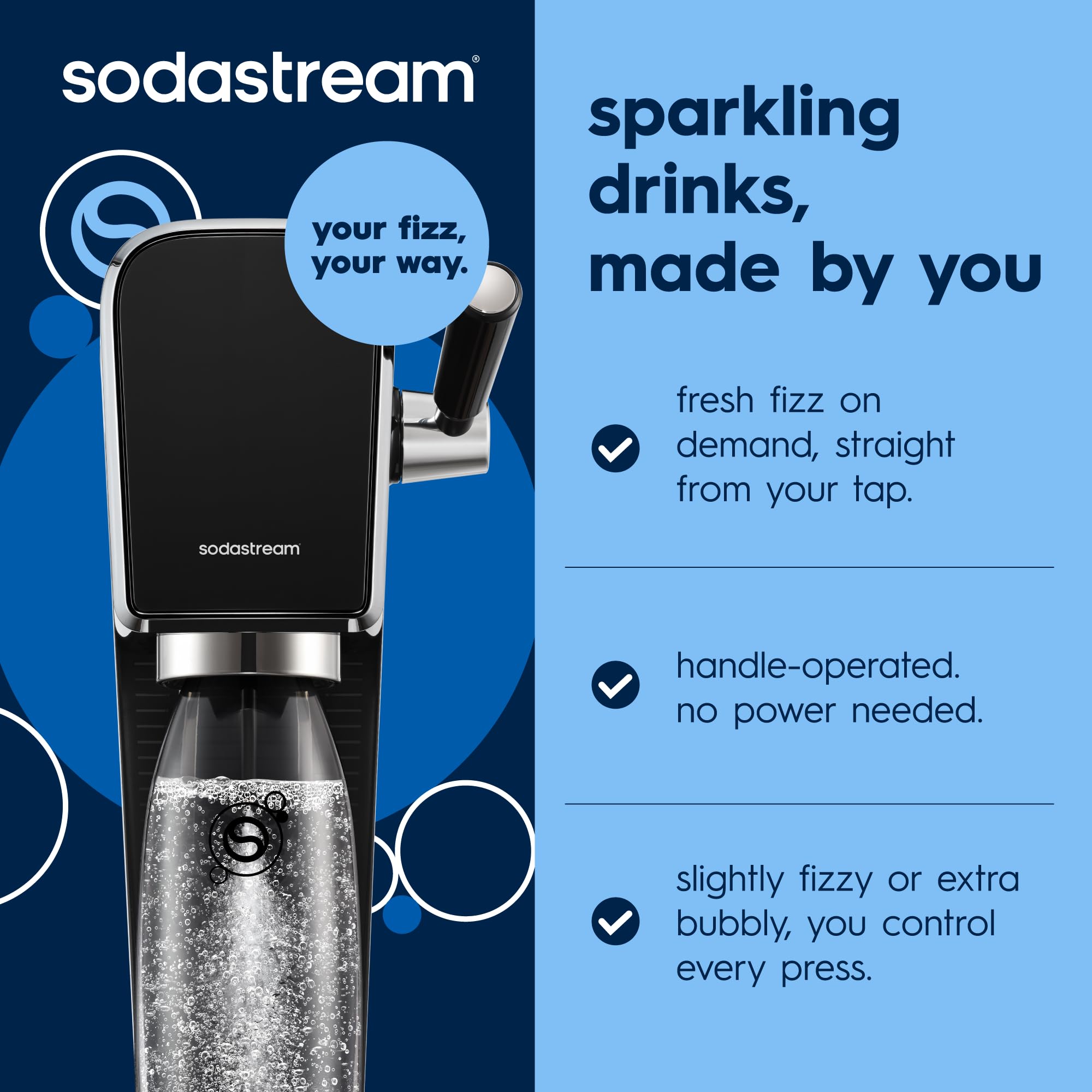 Sparkling wody Maker zestaw Art z CO2 Cylinders