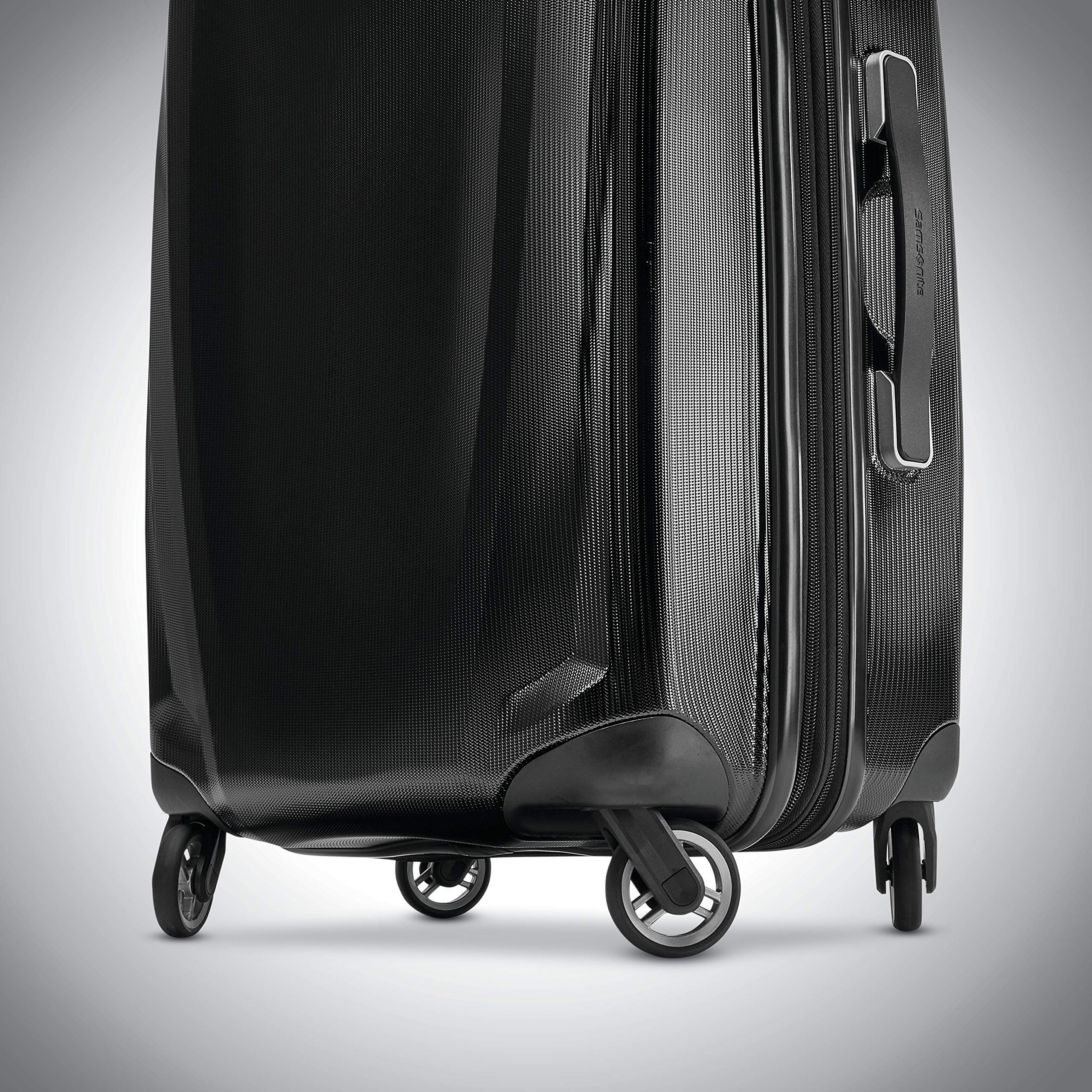 Winfield 3 Dlx Expandable czarny bagaz, 28-cali