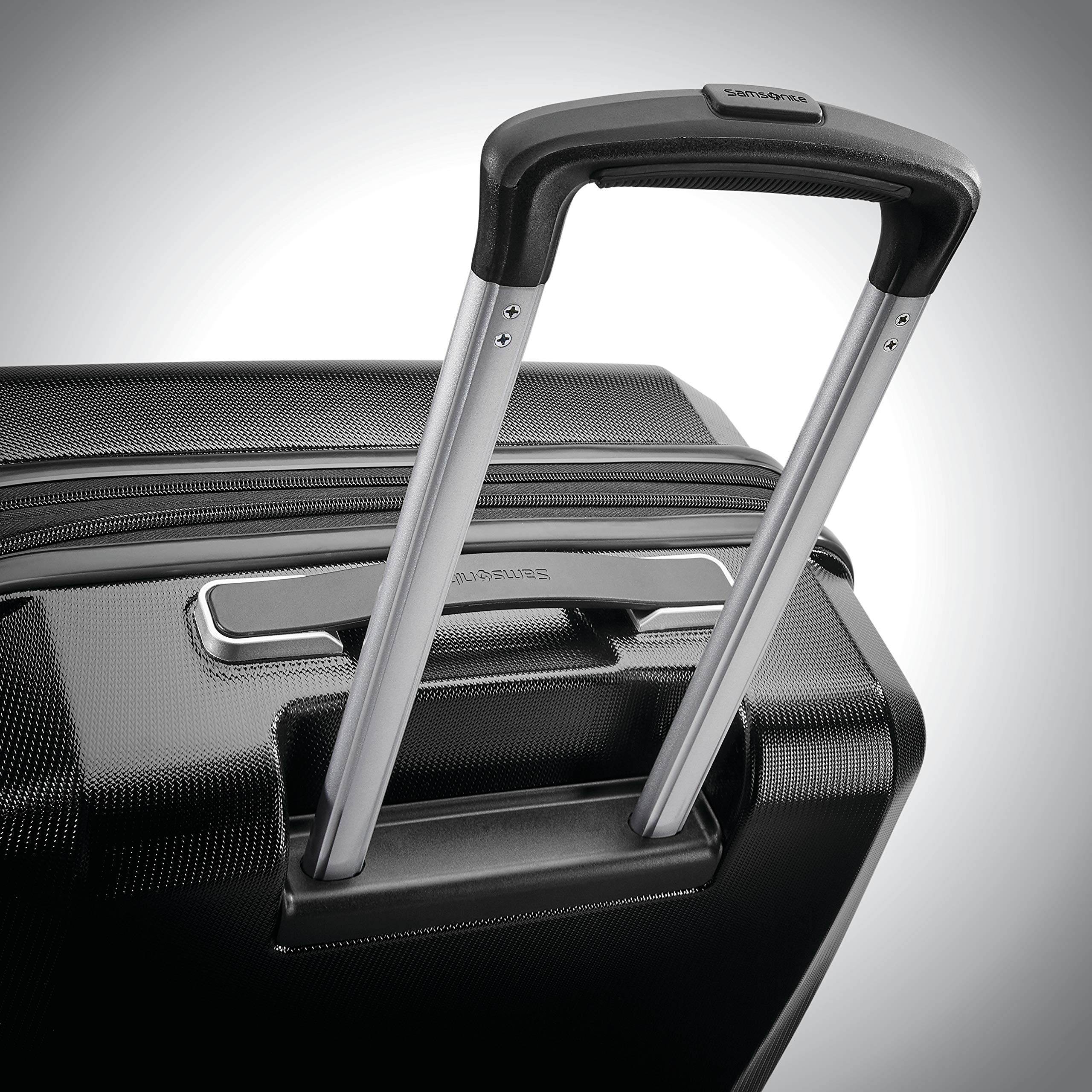 Winfield 3 Dlx Expandable czarny bagaz, 28-cali