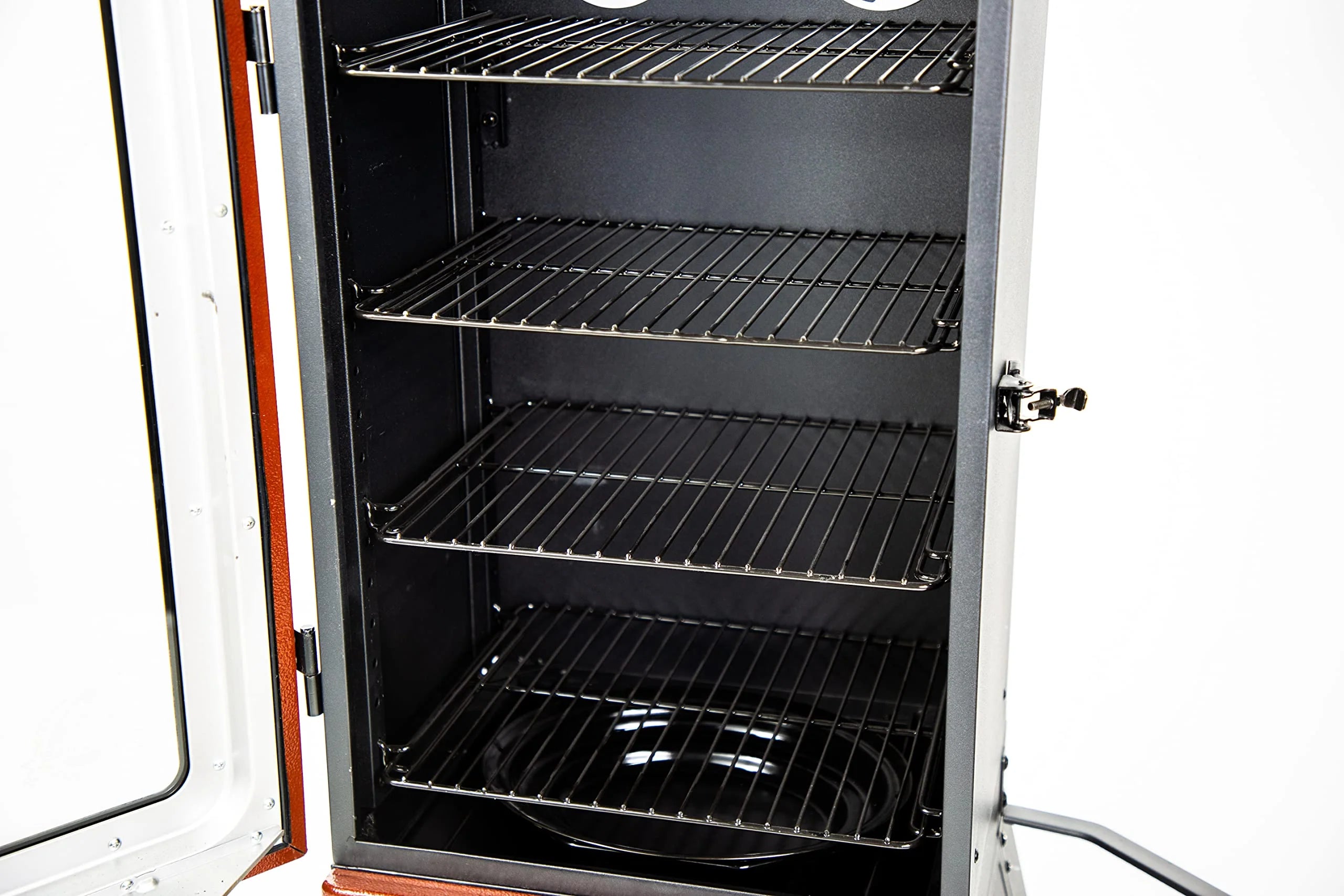 3-seria gazowy Vertical Smoker, czerwony Hammertone 10773