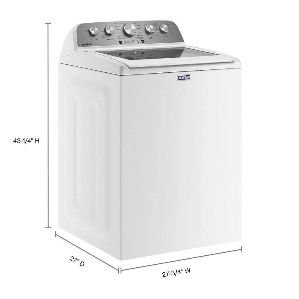 Myjka, 4.8 Cu. ft. ładowana od gory z dodatkowy moc Boost, biały, MVW5430MW