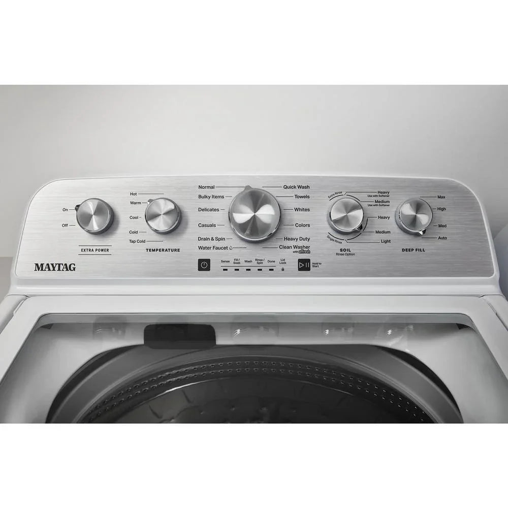 Myjka, 4.8 Cu. ft. ładowana od gory z dodatkowy moc Boost, biały, MVW5430MW