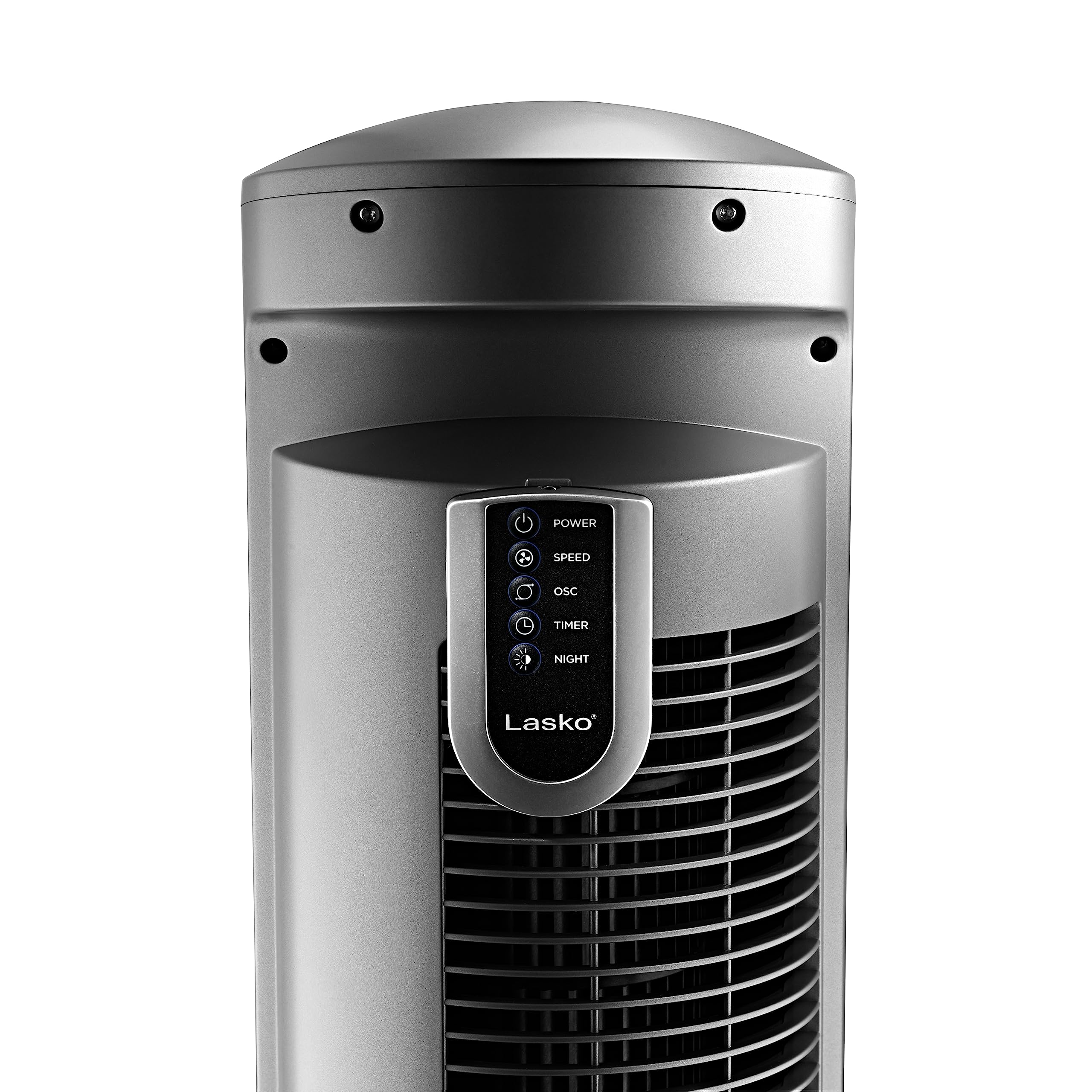 Oscillating Tower wentylator zdalny, 42 srebrny